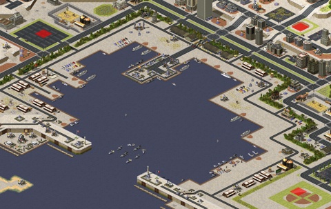 Rendered preview of Pireaus Harbor