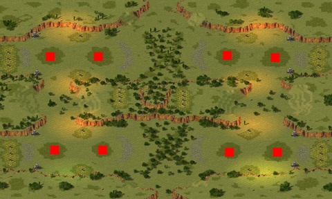 Rendered preview of Offence Defense 4x4 (v2)