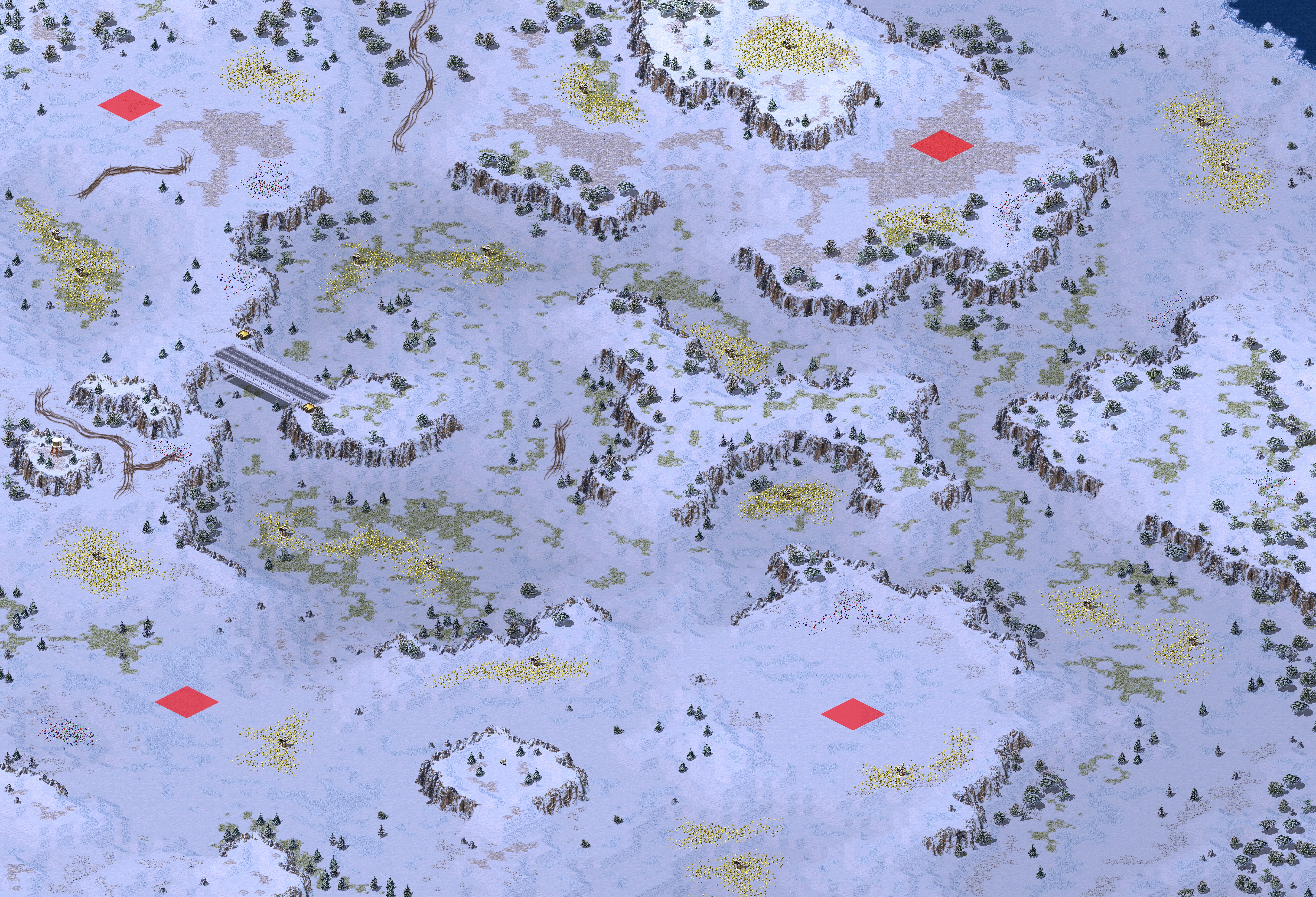 Rendered map: 完美队内赛-西伯利亚洞窟