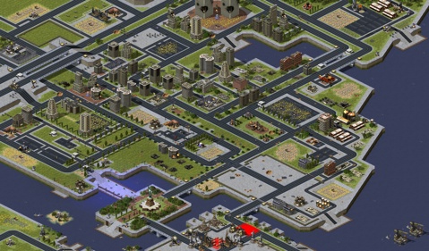 Rendered preview of Manhattan - Virus Escape