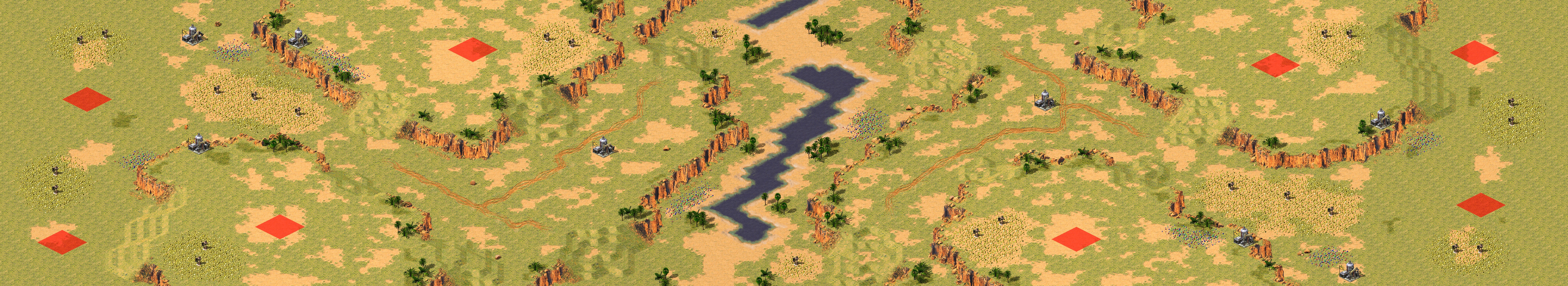 Rendered map: Death Valley Girl 4v4