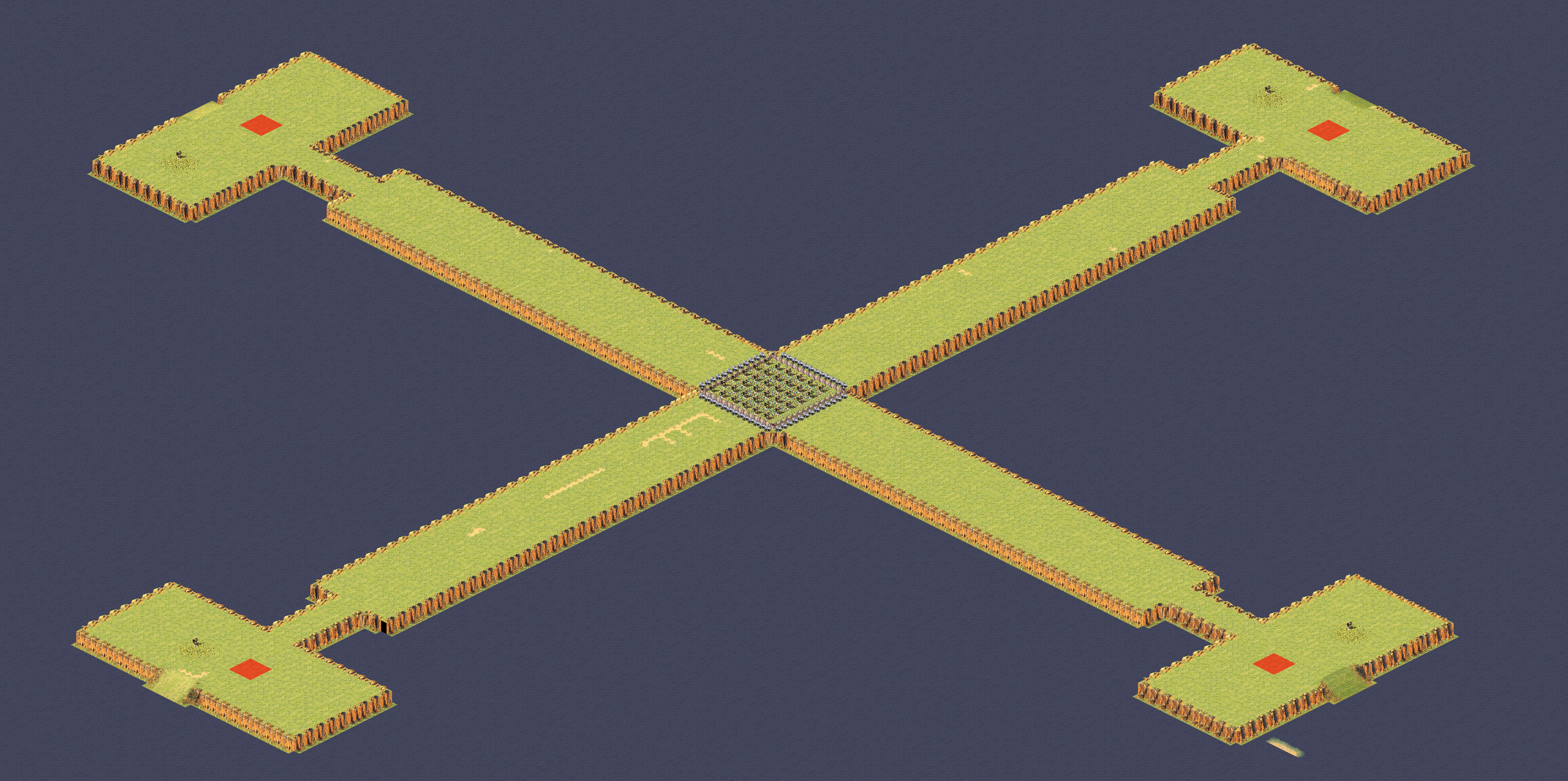 Rendered map: Terror War Island
