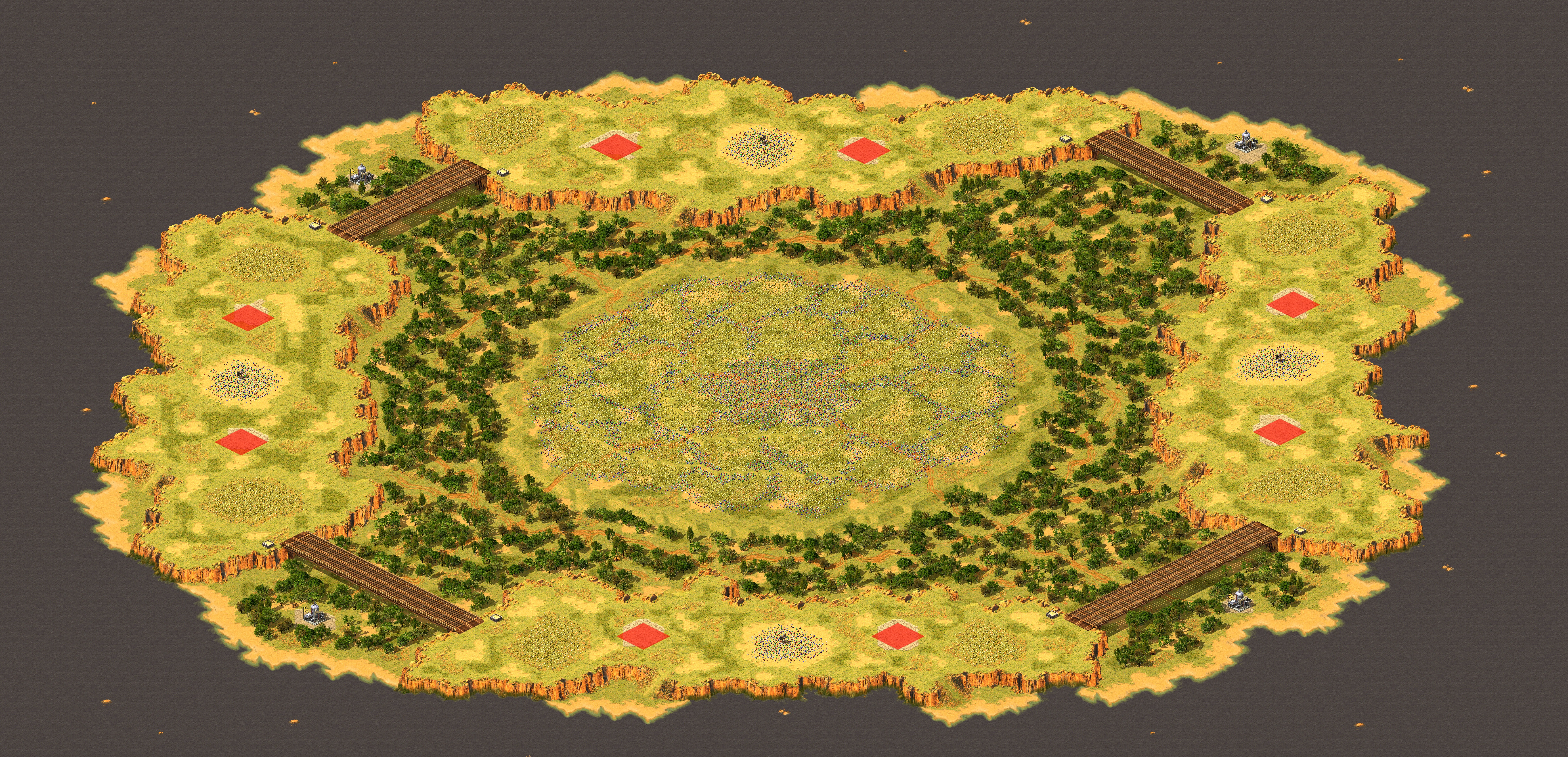 Rendered map: S-菊花盛开