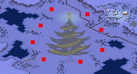 Rendered preview of Christmas Tree Skirmish