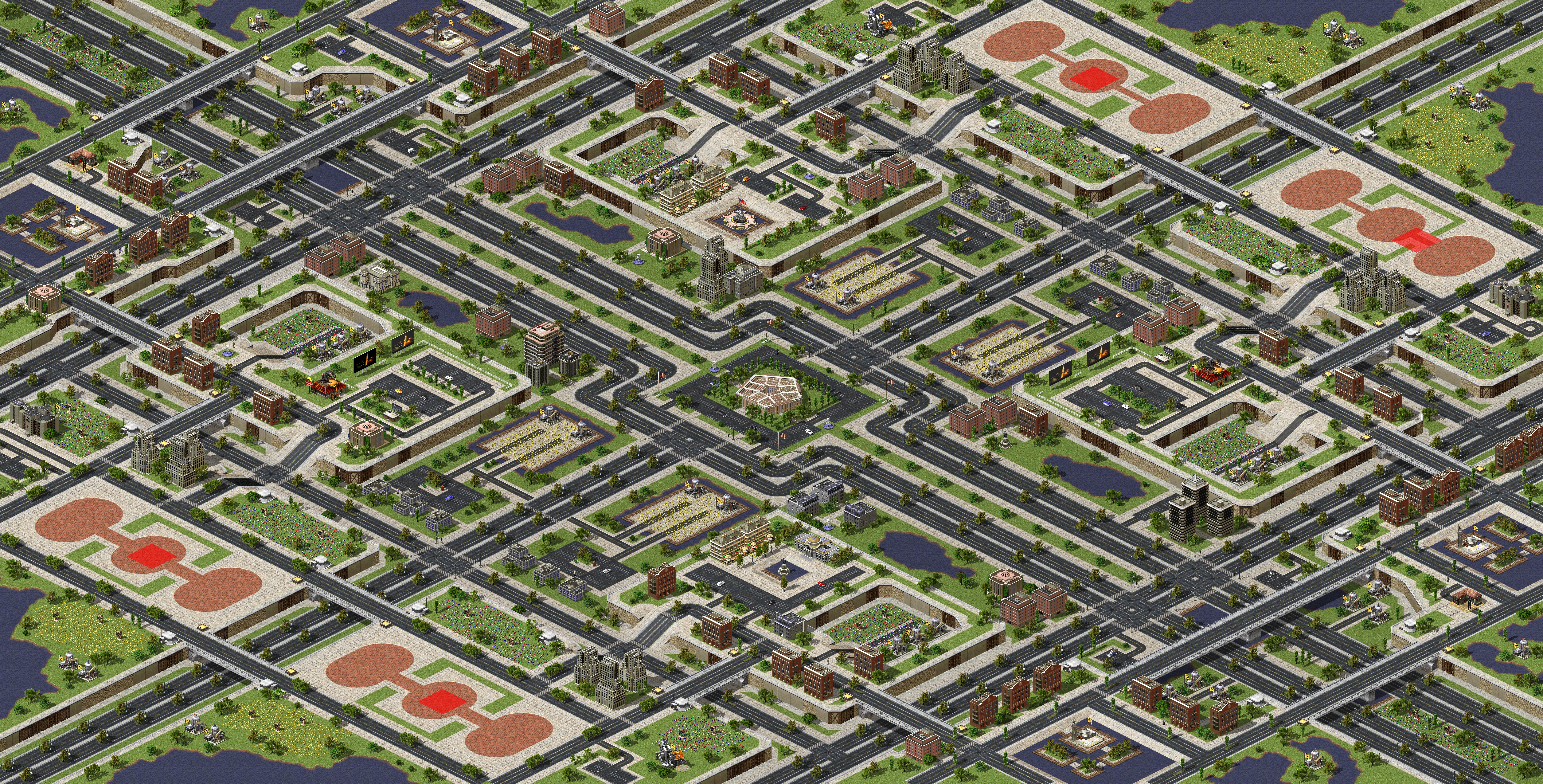 Rendered map: Highway To Hell