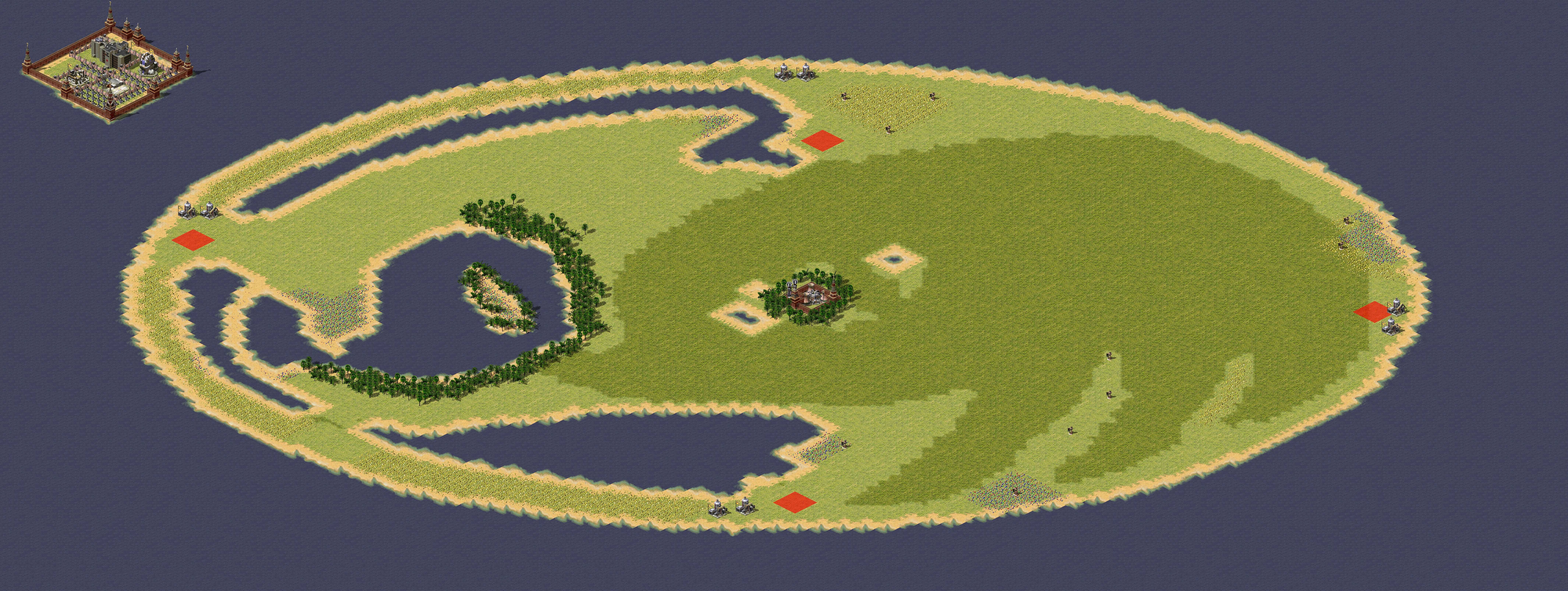 Rendered map: The Battle for Mobius
