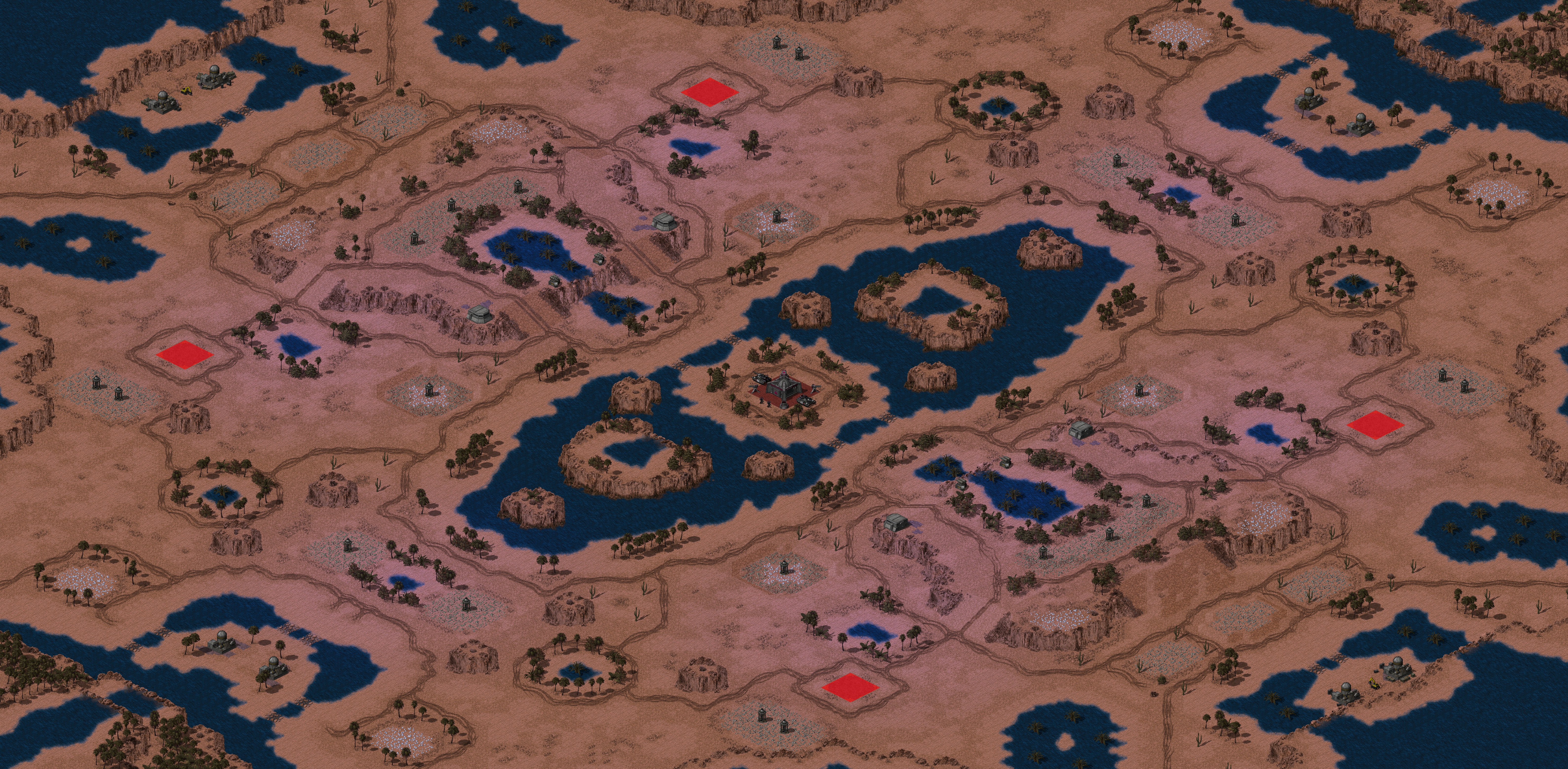 Rendered map: Red Canyon