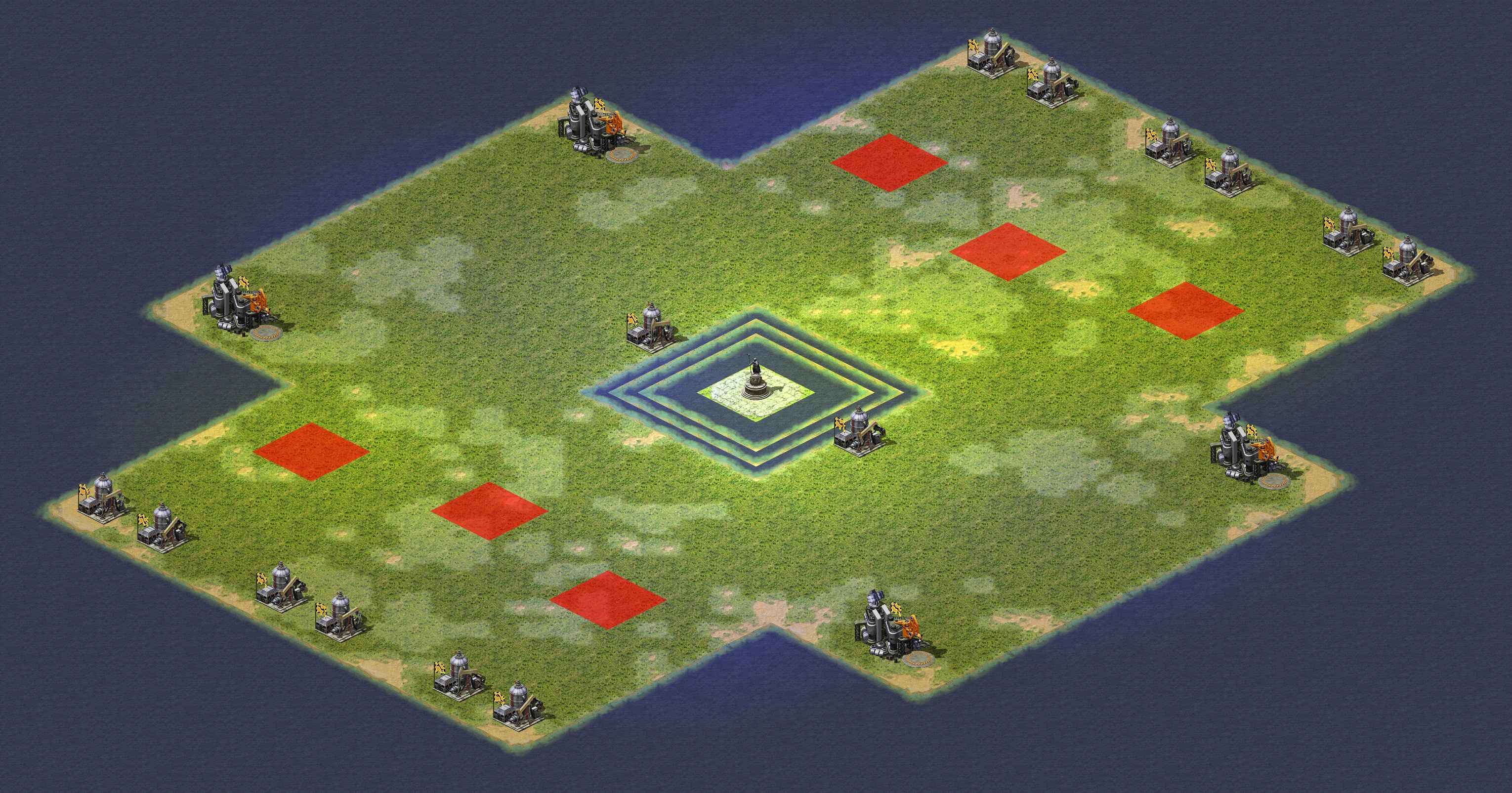 Rendered map: Tank Battle Patch 3v3 Heavy Industry