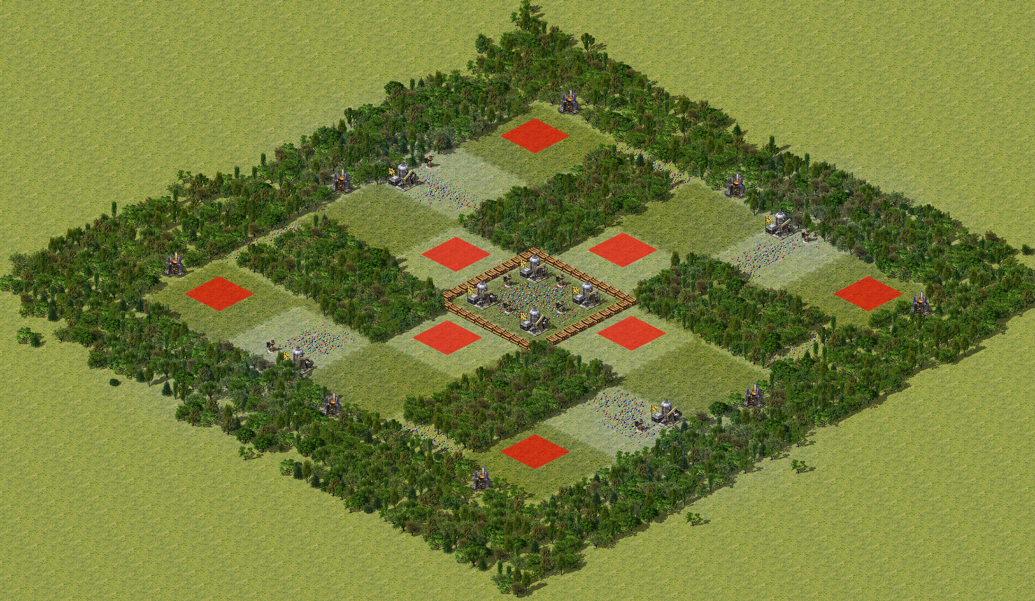 Rendered map: Mini Forest Patch
