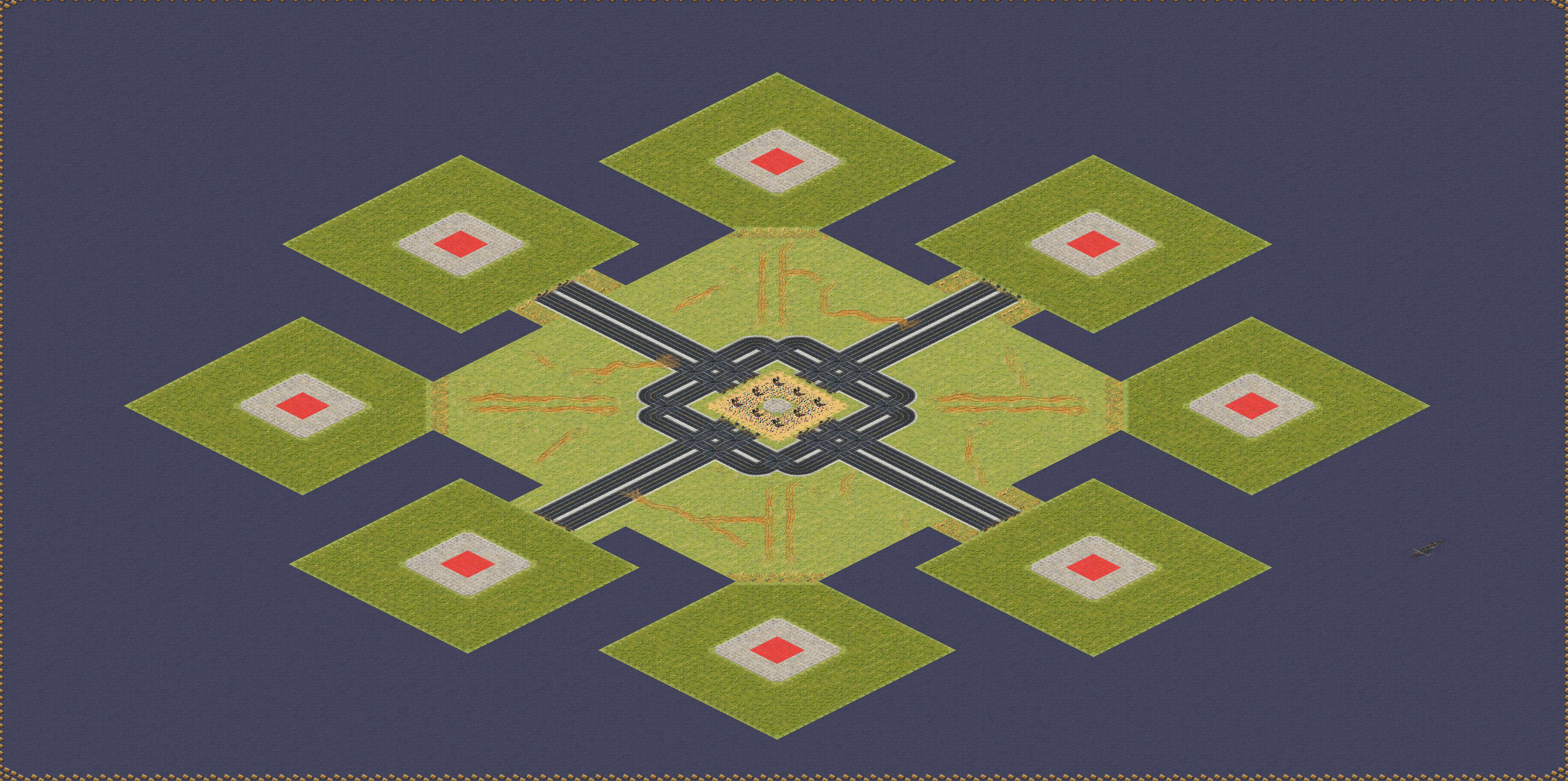 Rendered map: Imbalanced Patch of Land - Tech Kill Grab