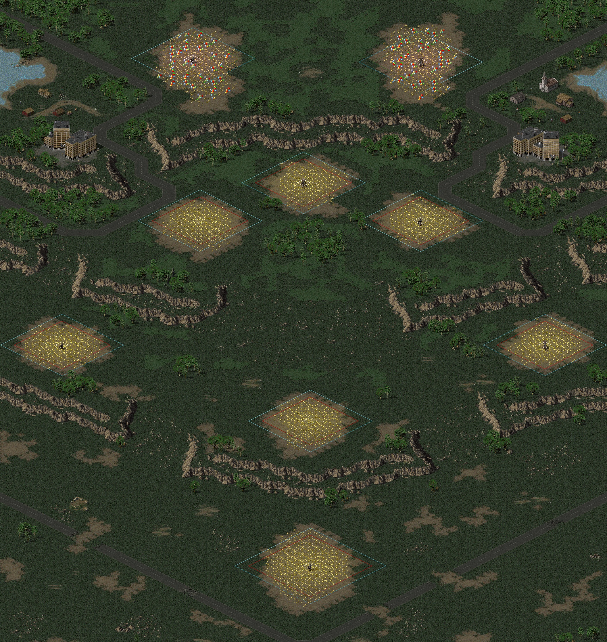 Rendered map: [3] Top o' the Hill