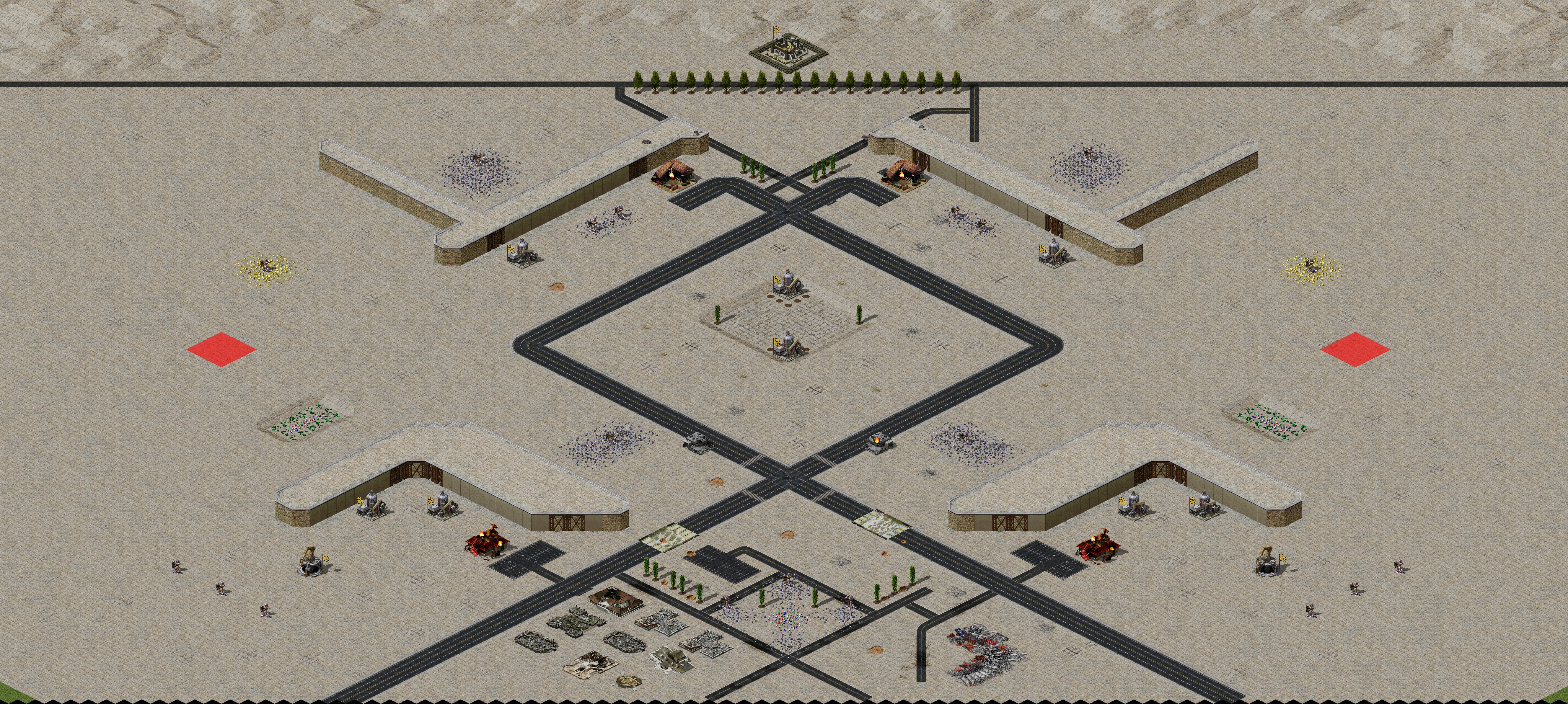 Rendered map: Concrete Madness