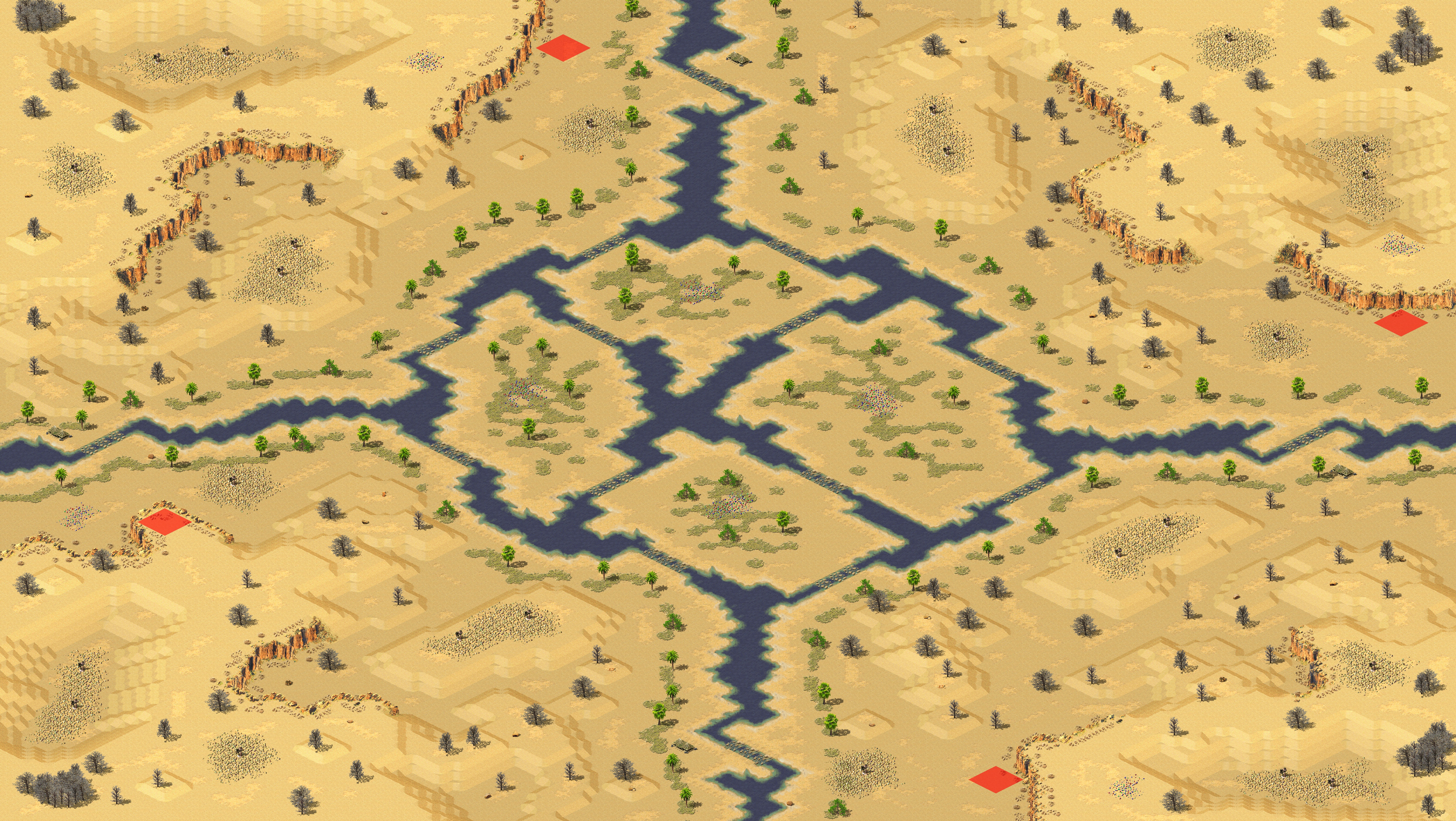 Rendered map: [4] Desert Springs v1.3