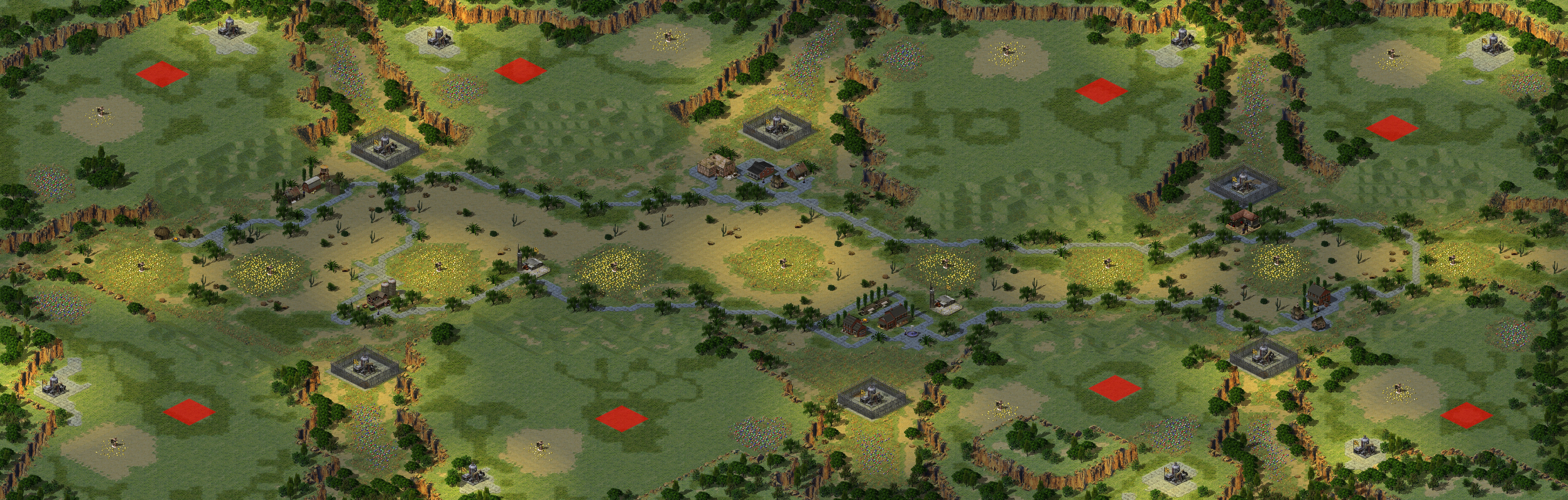 Rendered map: 黎明
