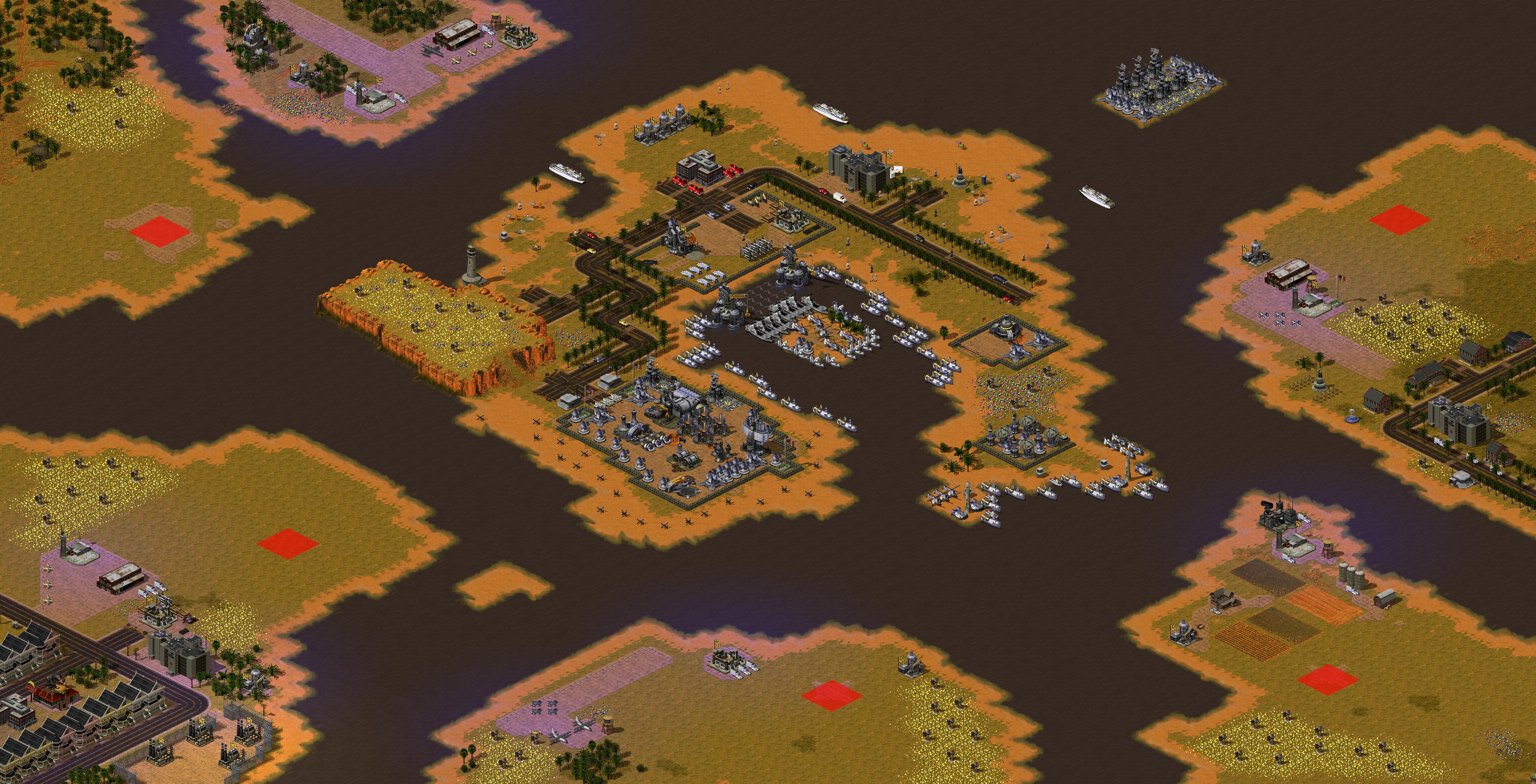 Rendered map: Pearl Harbour: Before The Strike