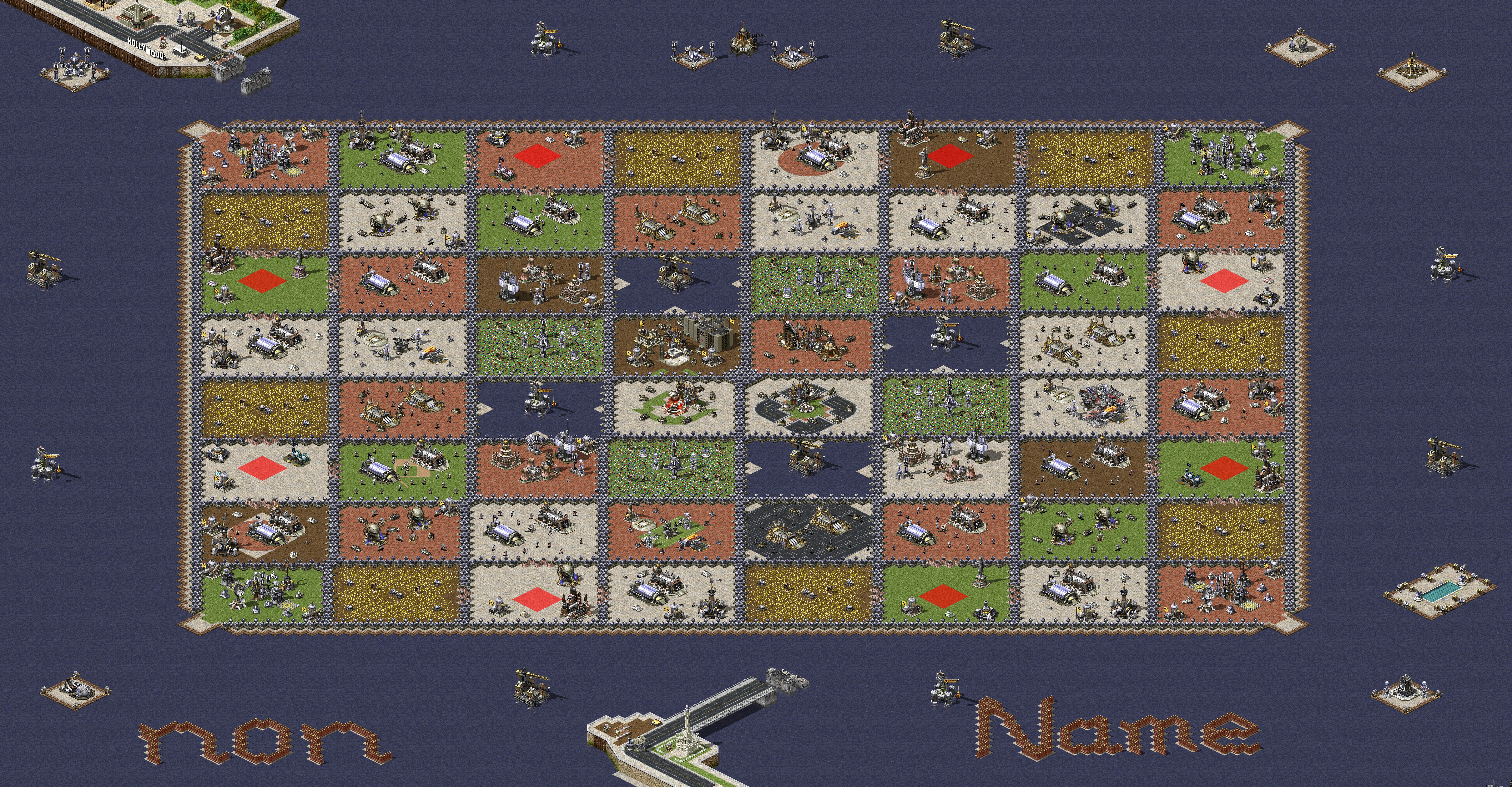 Rendered map: Who Rules the Land