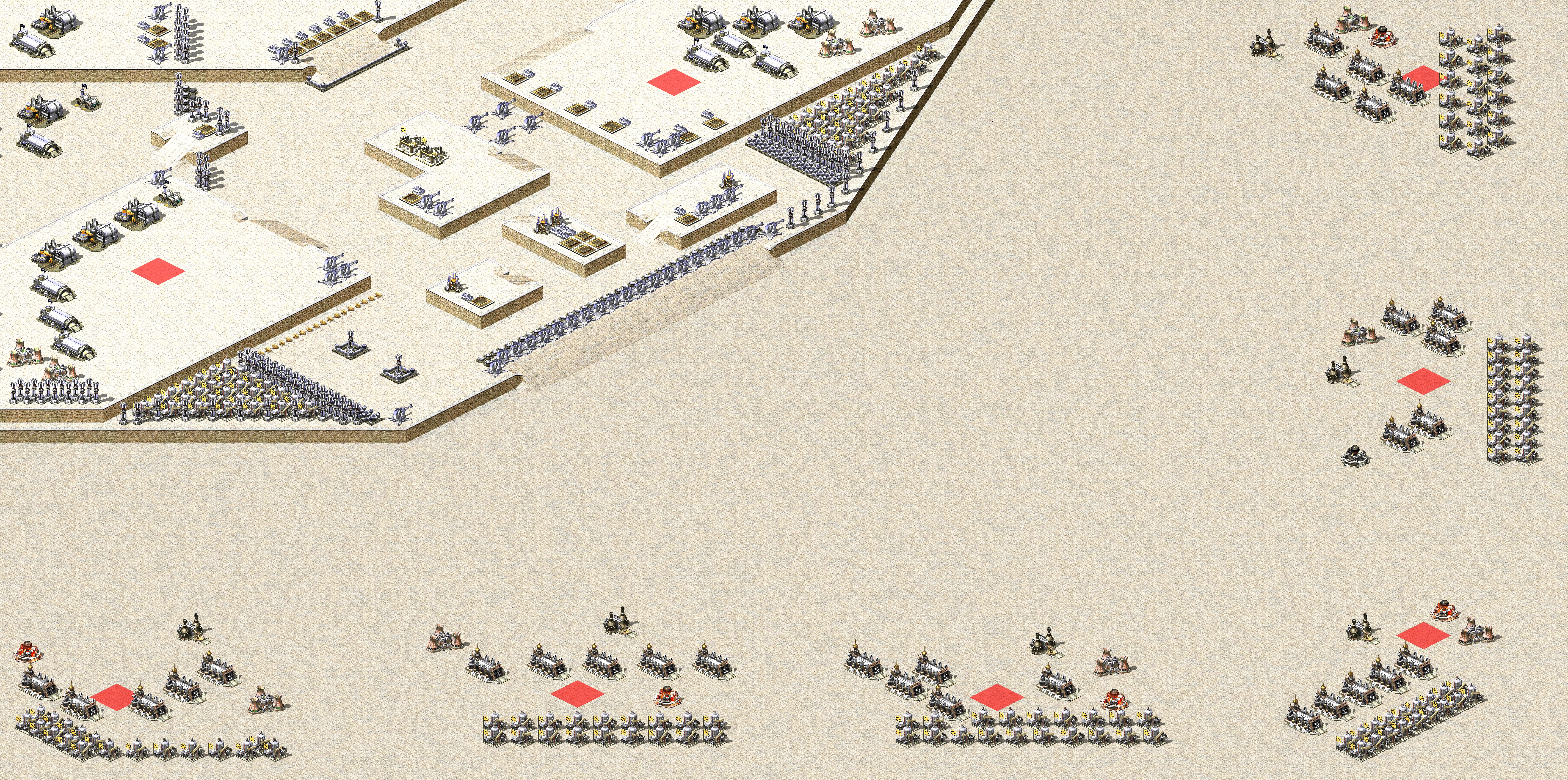 Rendered map: 2 Yuri 6 Allied - Chaos Party