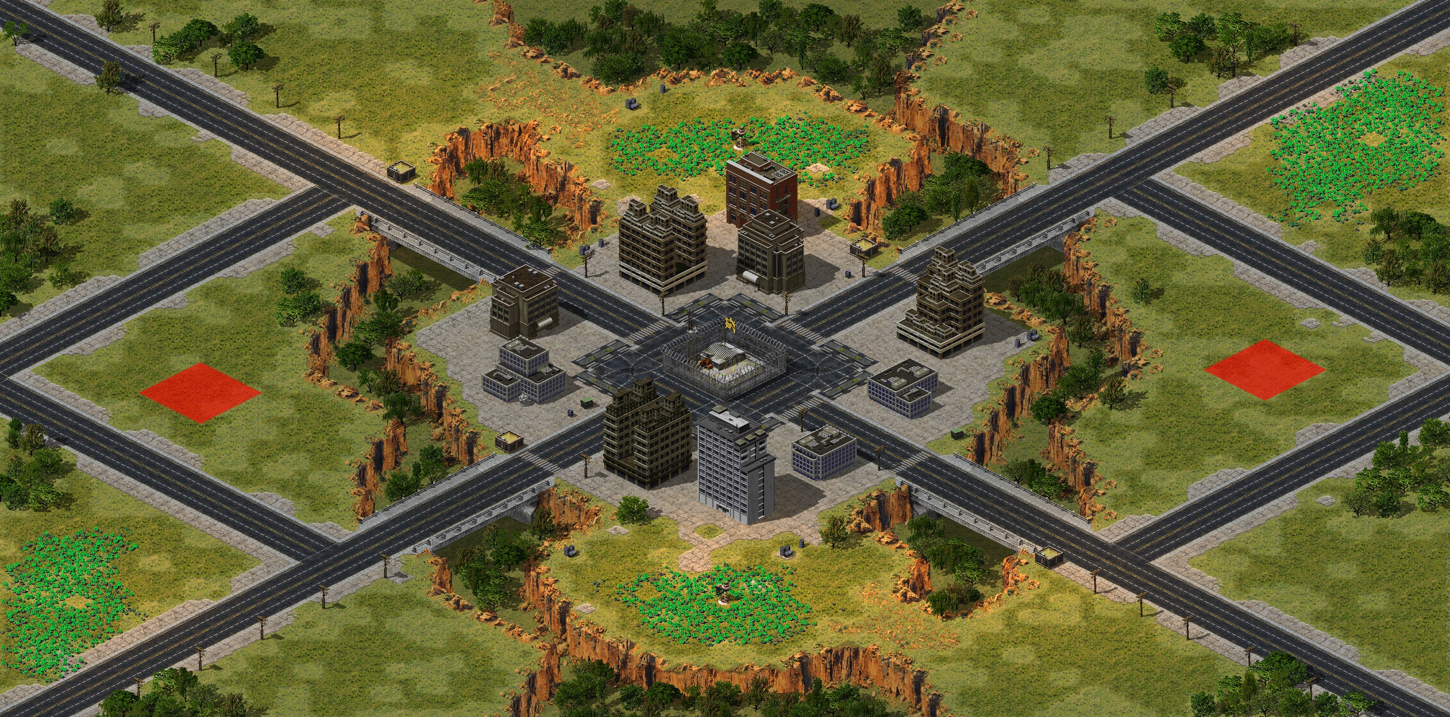 Rendered map: (2) Urban Rush