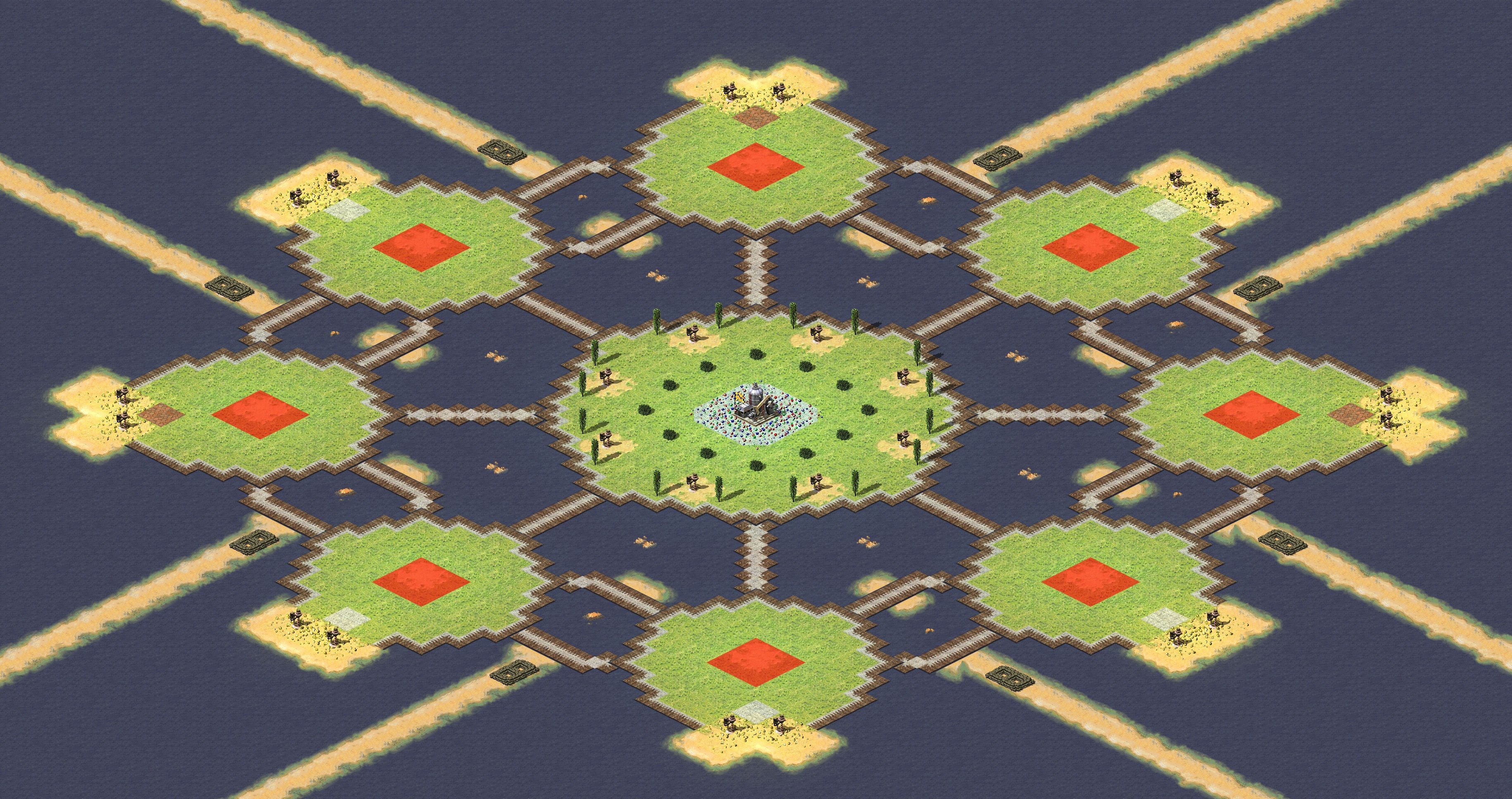 Rendered map: Diverse Gardens