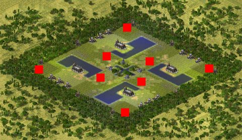 Rendered preview of Giant Cannon Golden Valley (Forest Patch)