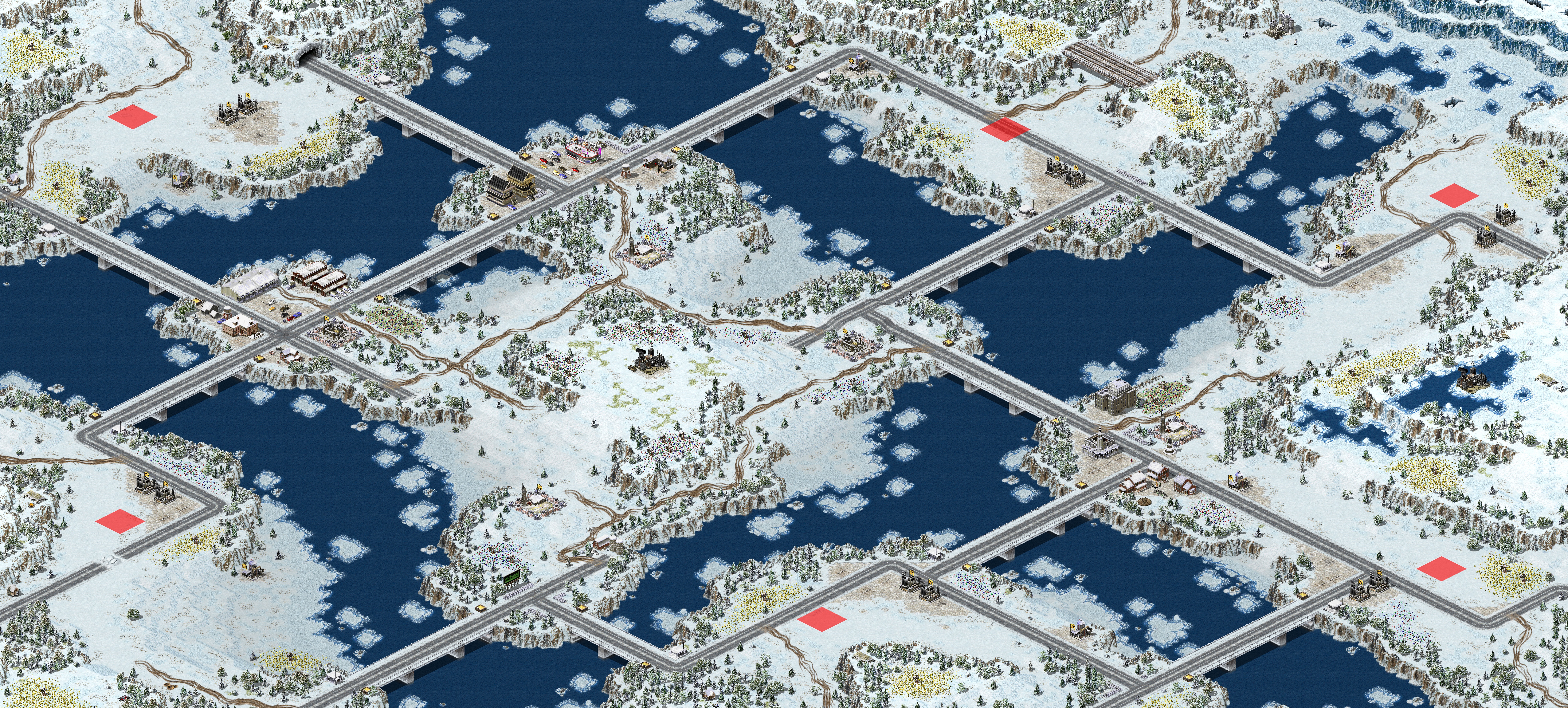Rendered map: Vodka on the Rocks