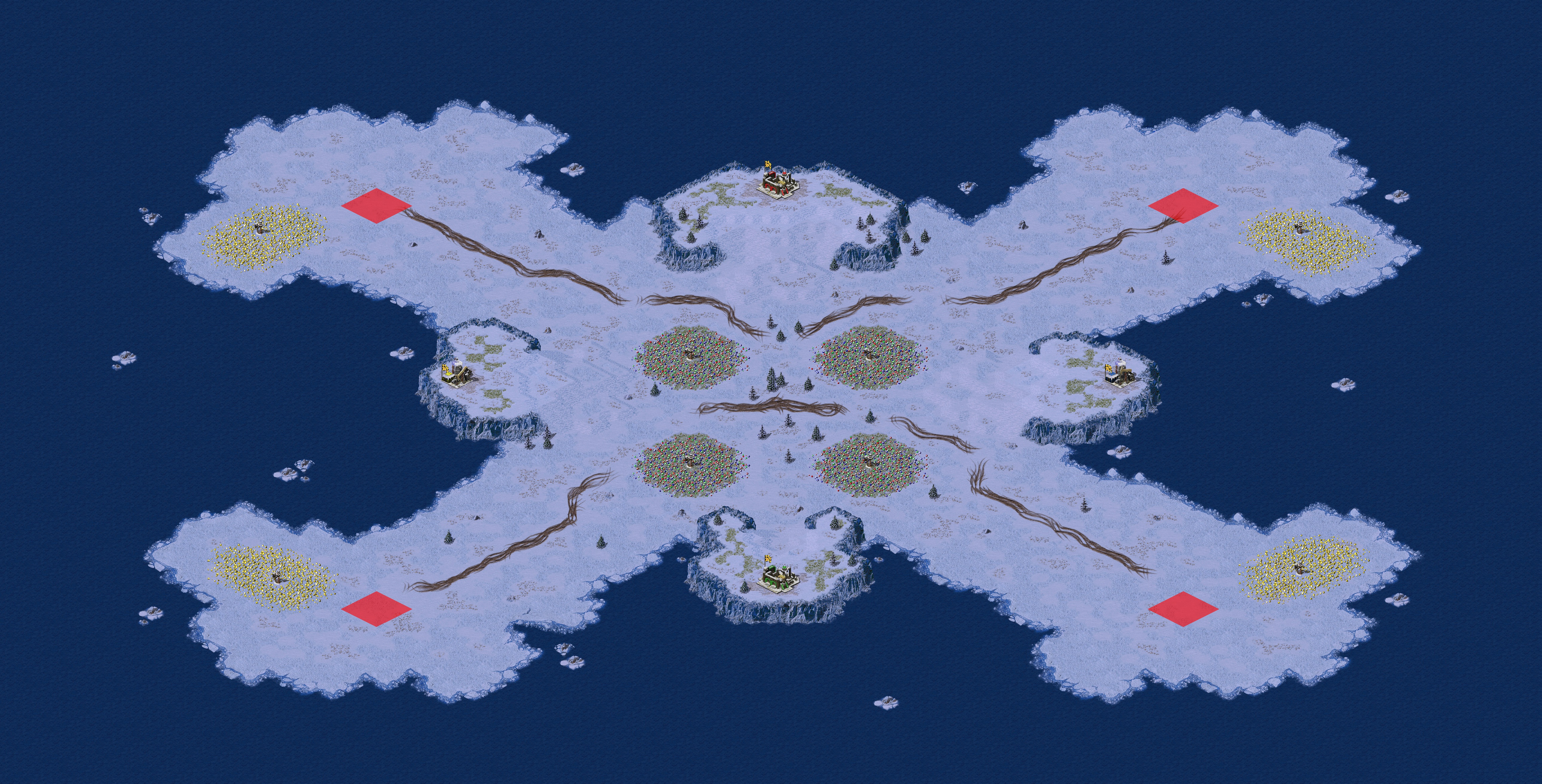 Rendered map: Terror Island II Pre-placed Yuri
