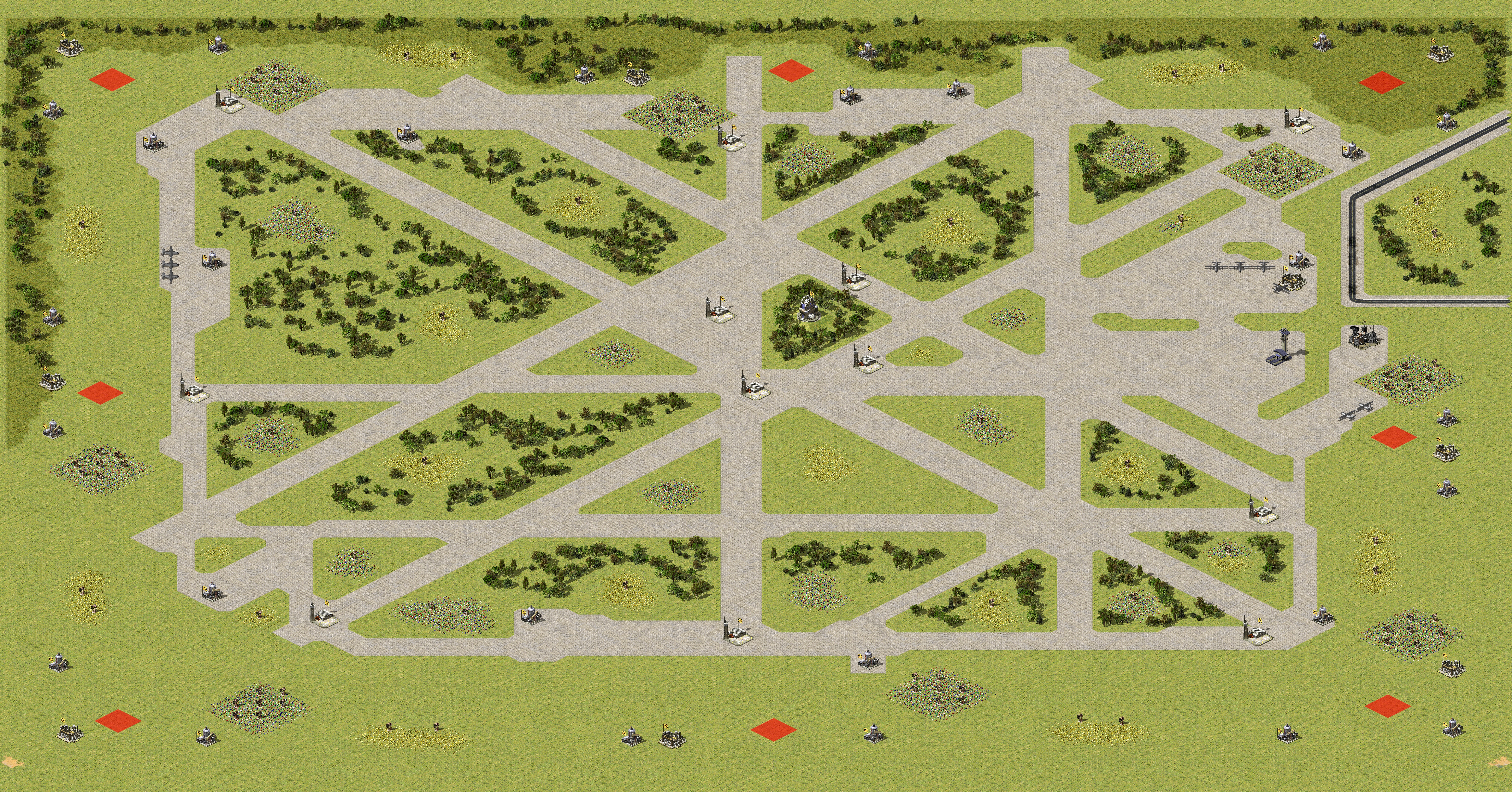 Rendered map: Chicago Midway Airport