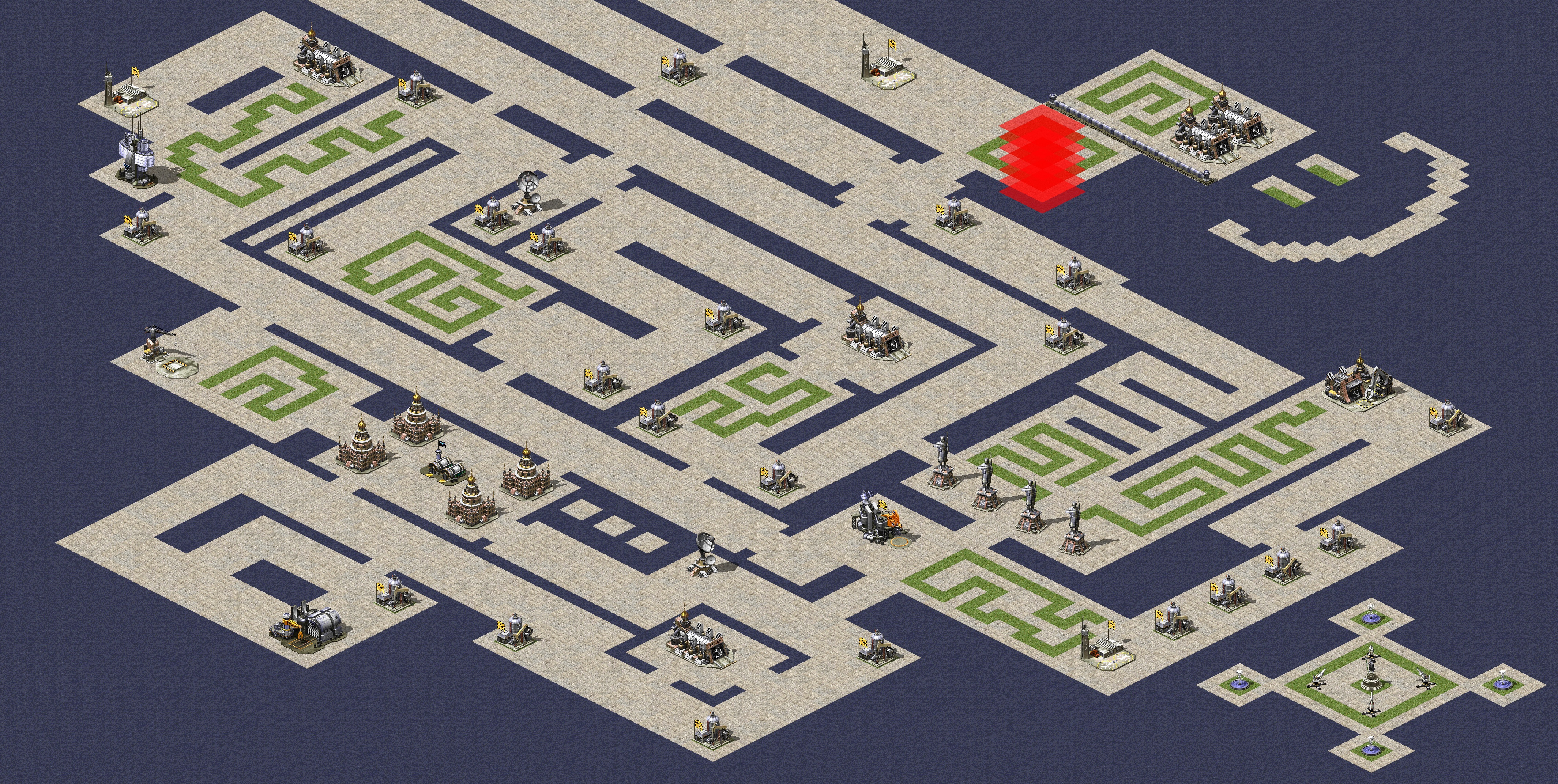 Rendered map: Snake Game Patch (7)