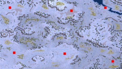 Rendered preview of Buffed Siberian Caverns (3v3)