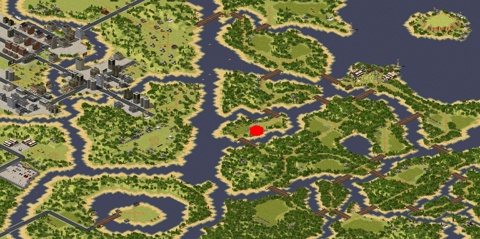 Rendered preview of Nomad Base - River Biome 1