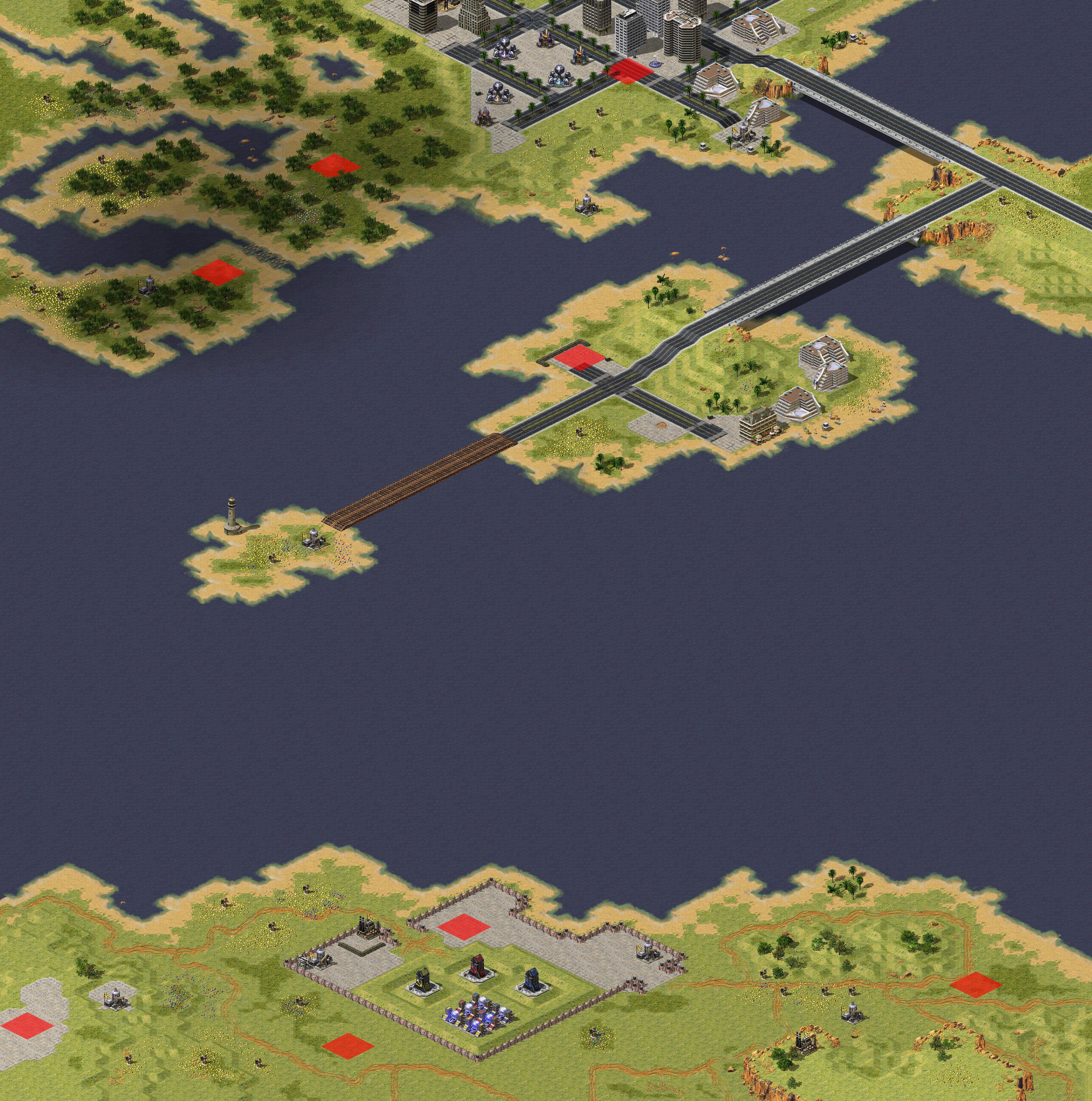 Rendered map: Cuban Missile Crisis 4v4 Nuclear Deterrent