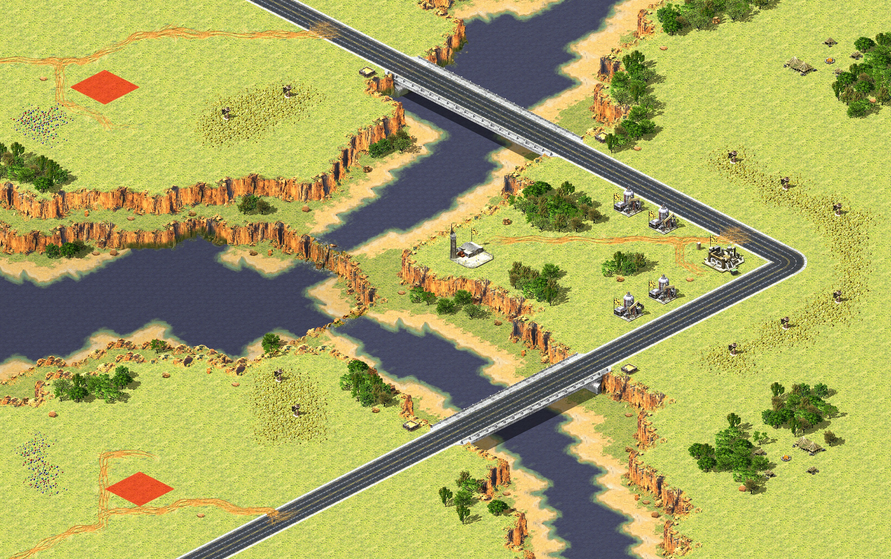 Rendered map: Critical Divide