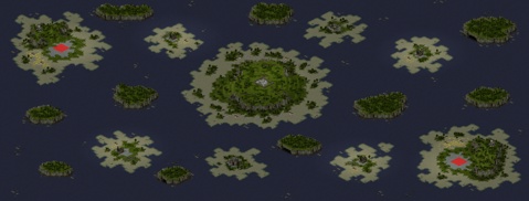 Rendered preview of Paradise Islands (2)