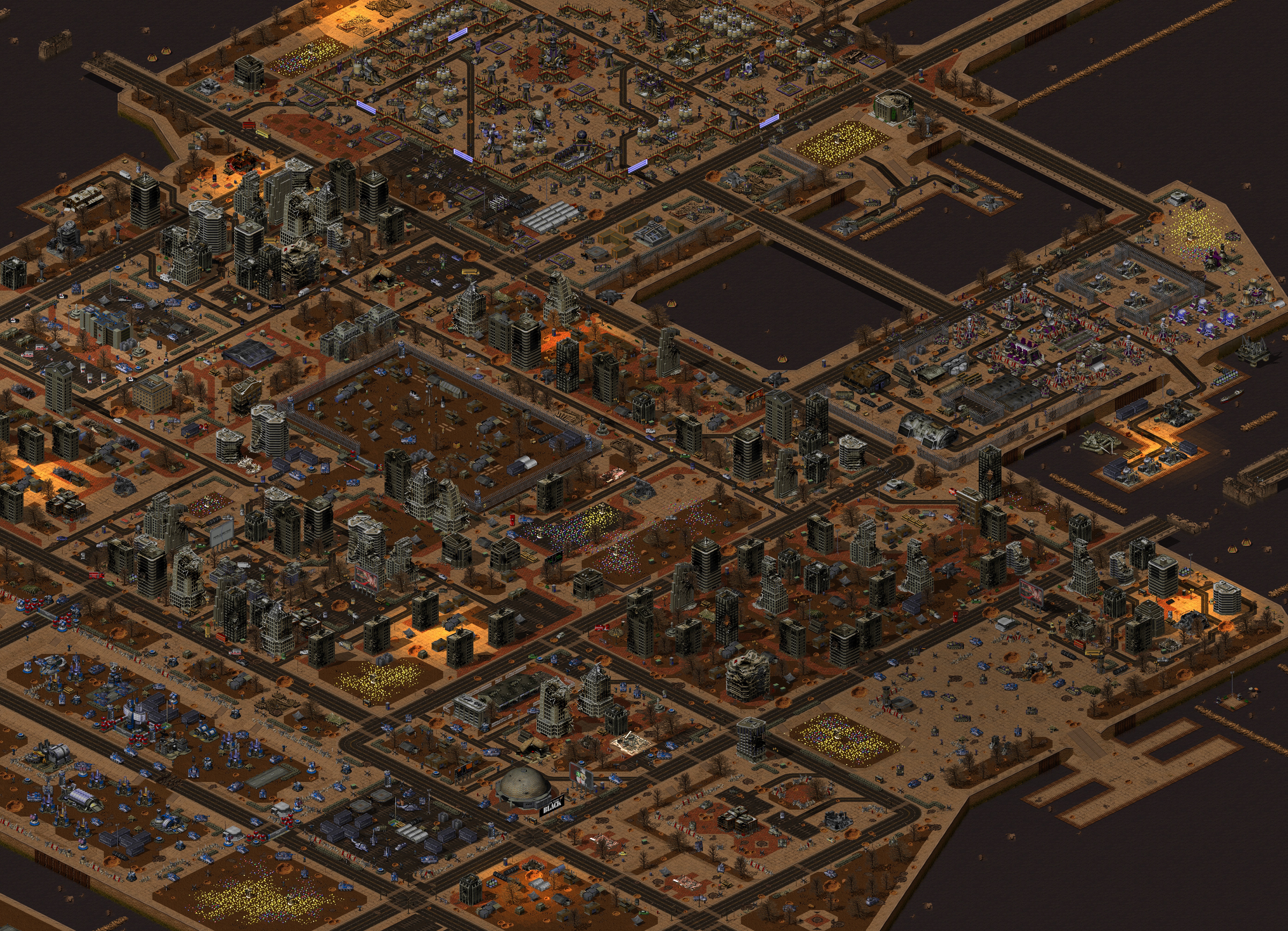 Rendered map: Soviet Mission 16: Firewalking
