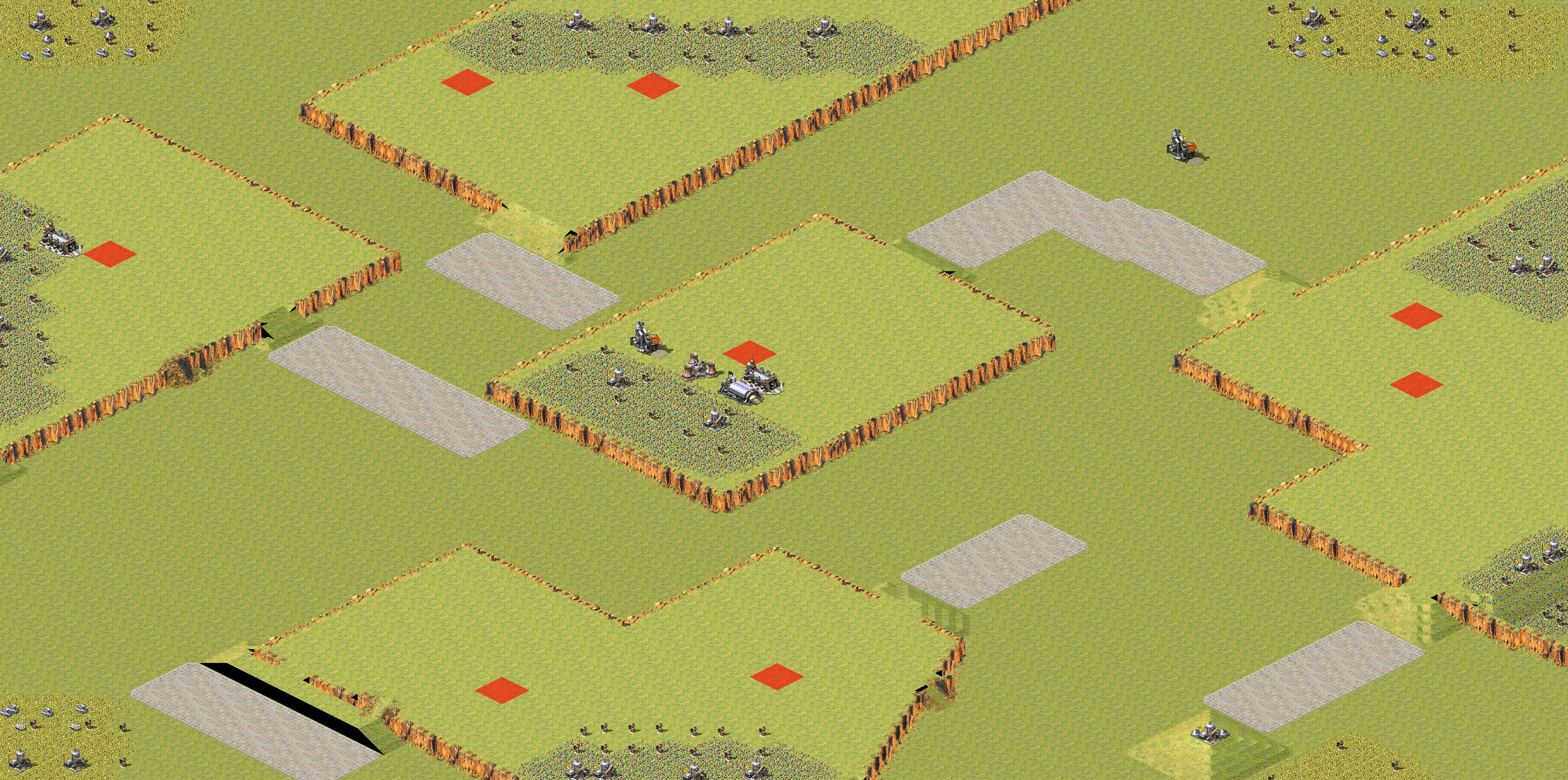 Rendered map: Compact Skirmish