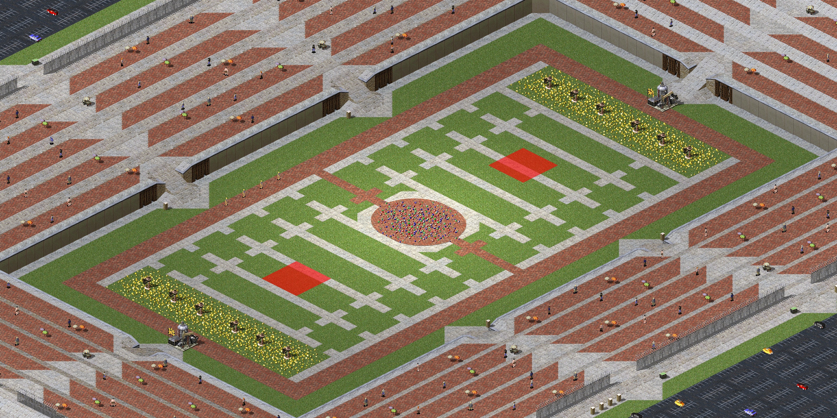 Rendered map: 万福玛丽亚迷你版
