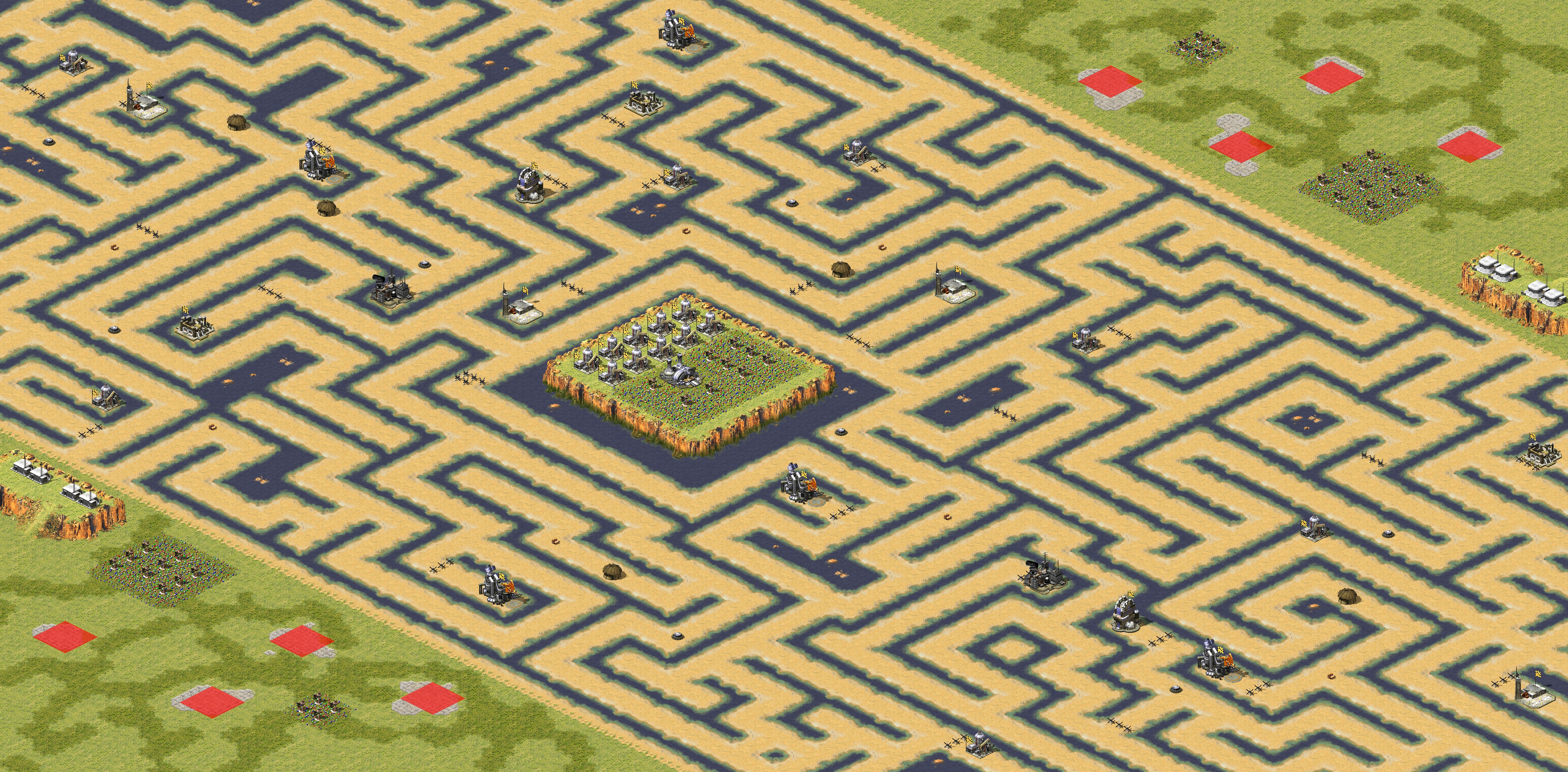 Rendered map: Maze 1