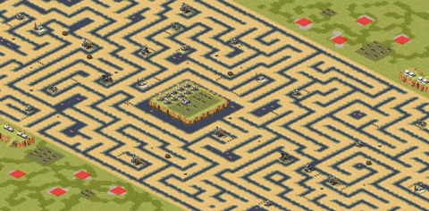 Rendered preview of Maze 1