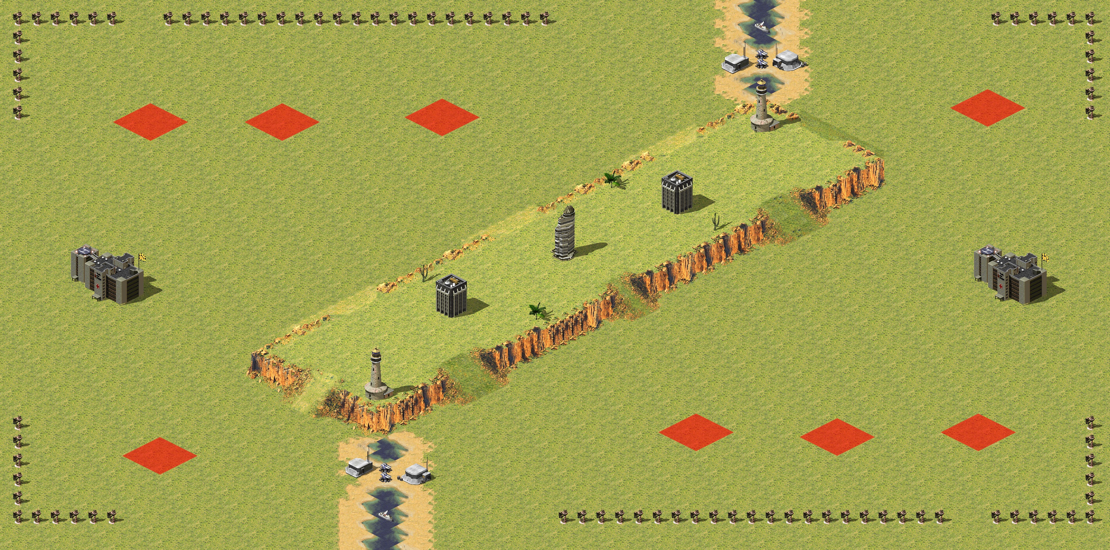 Rendered map: Plateau (4v4)