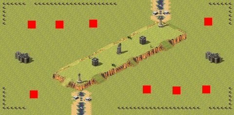 Rendered preview of Plateau (4v4)