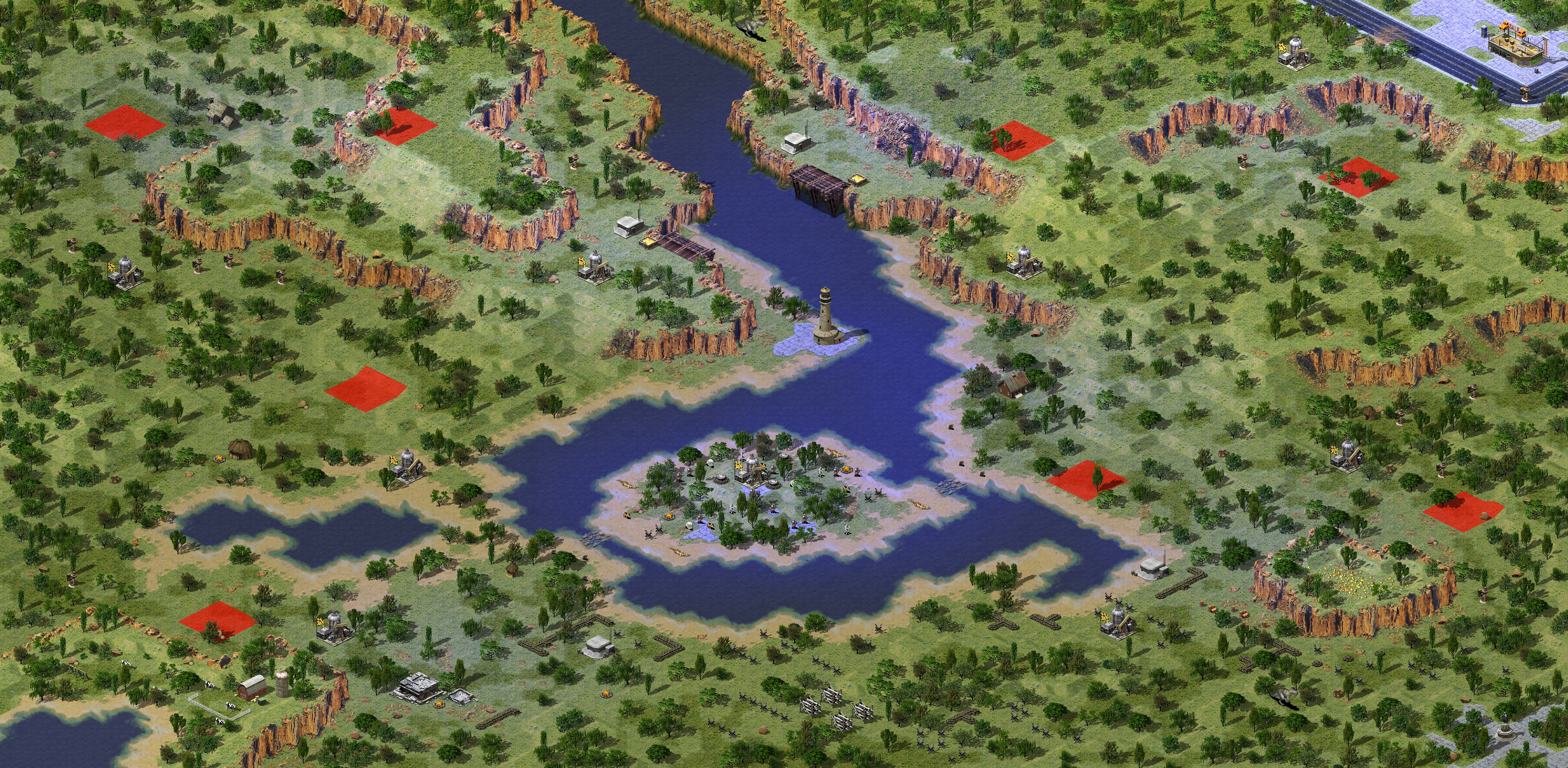 Rendered map: Hunger Games (Big Patch Melee)