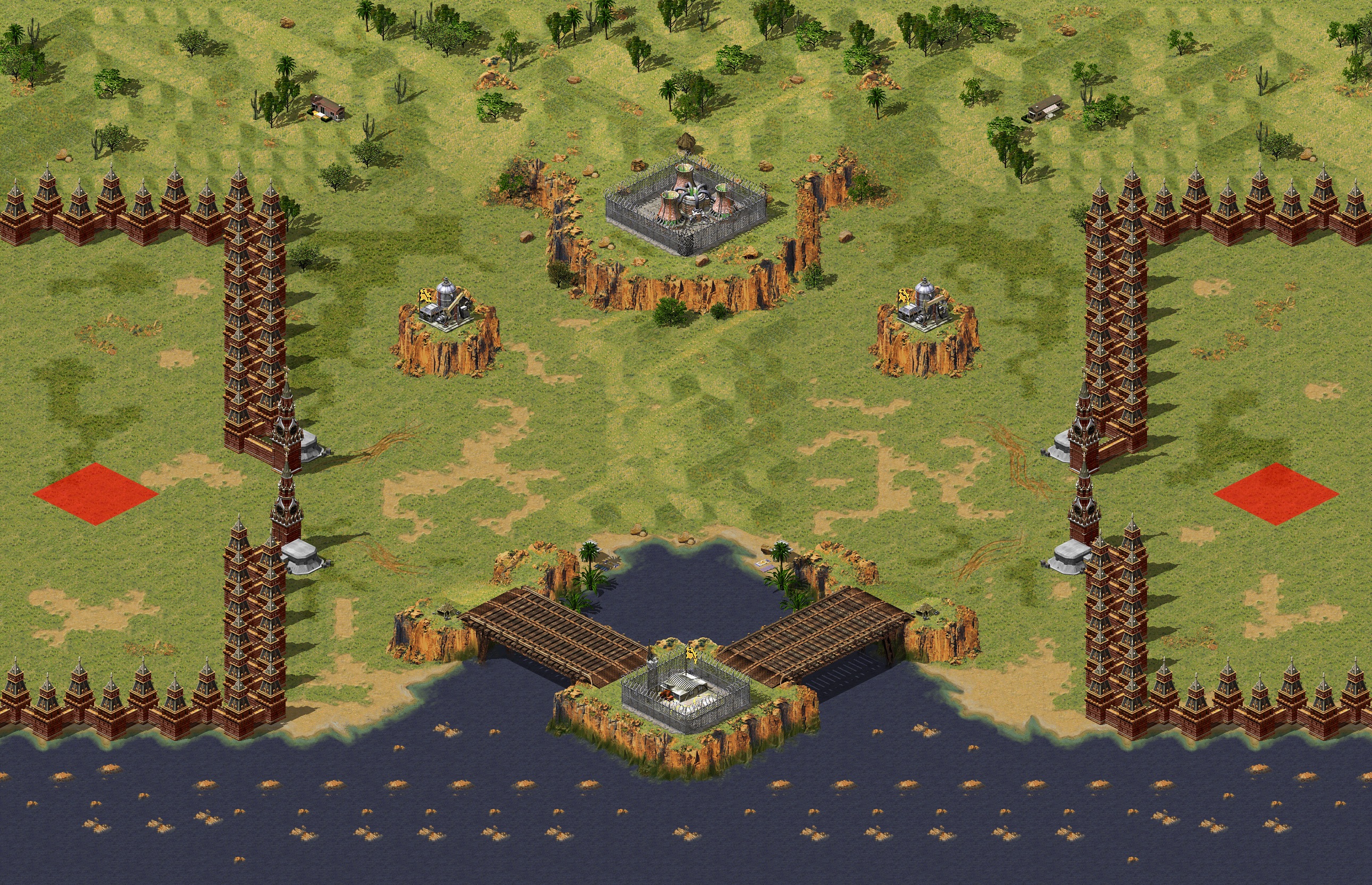 Rendered map: Castle