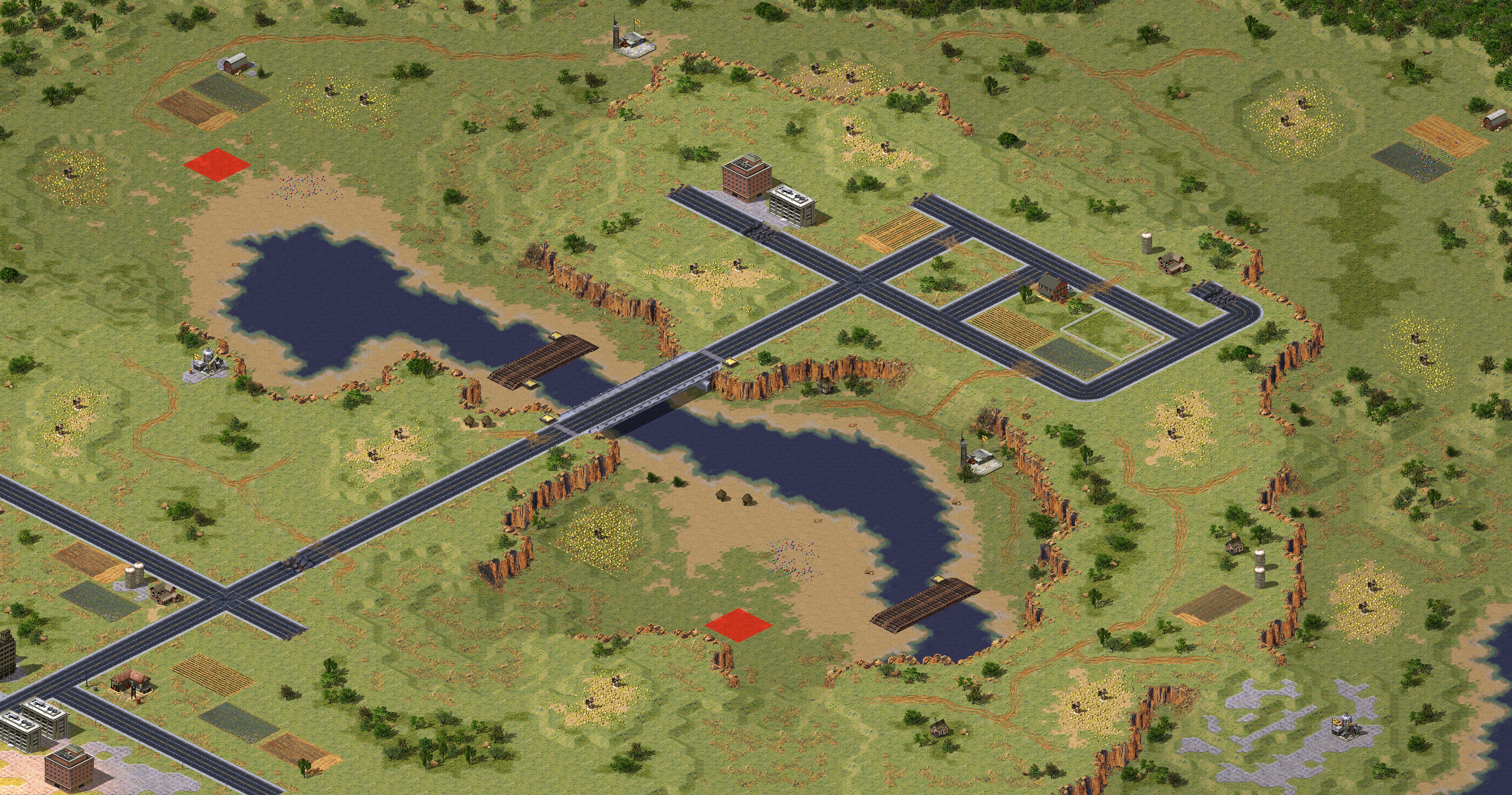 Rendered map: Southern Comfort