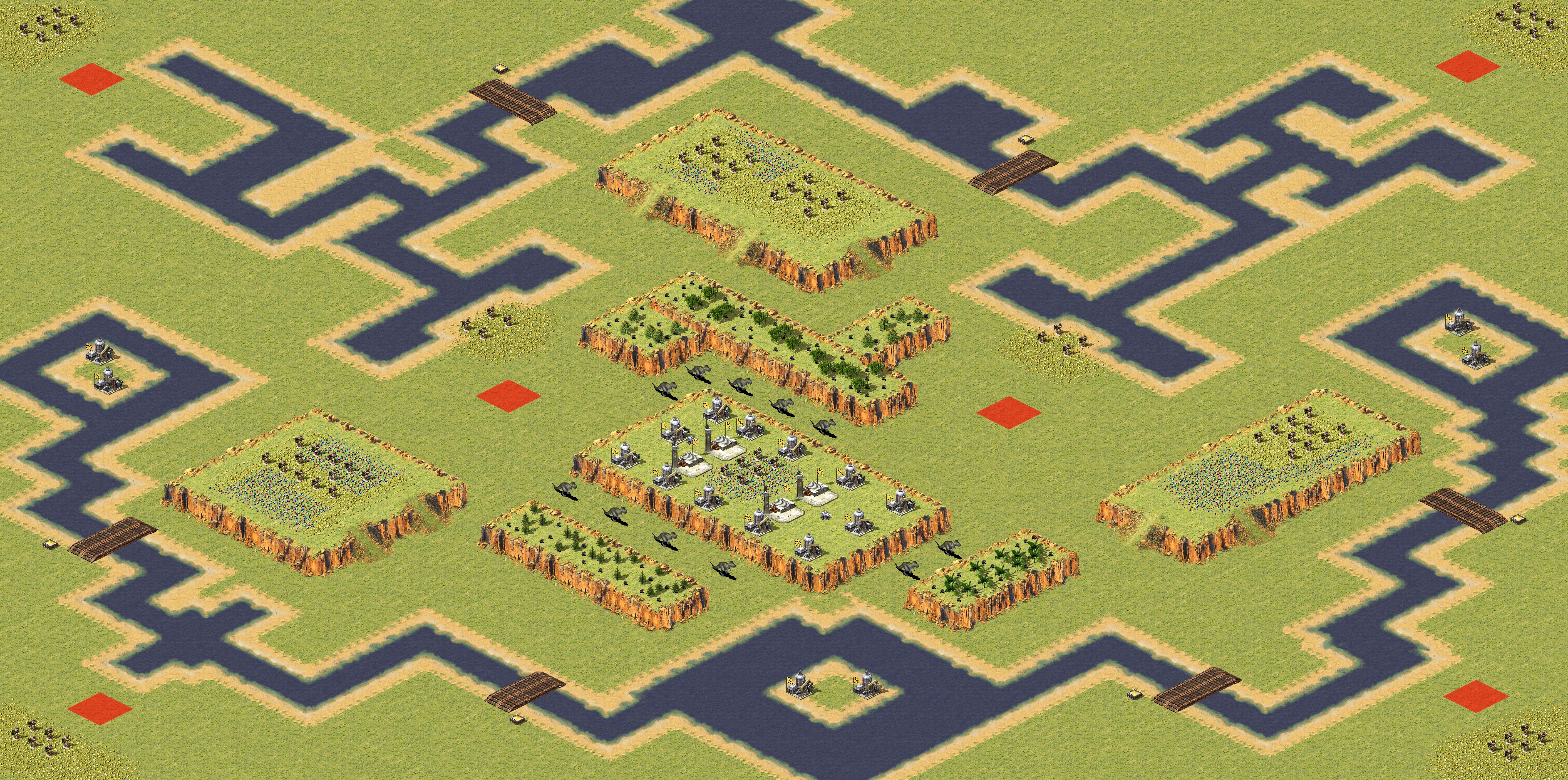 Rendered map: Primeval Forest