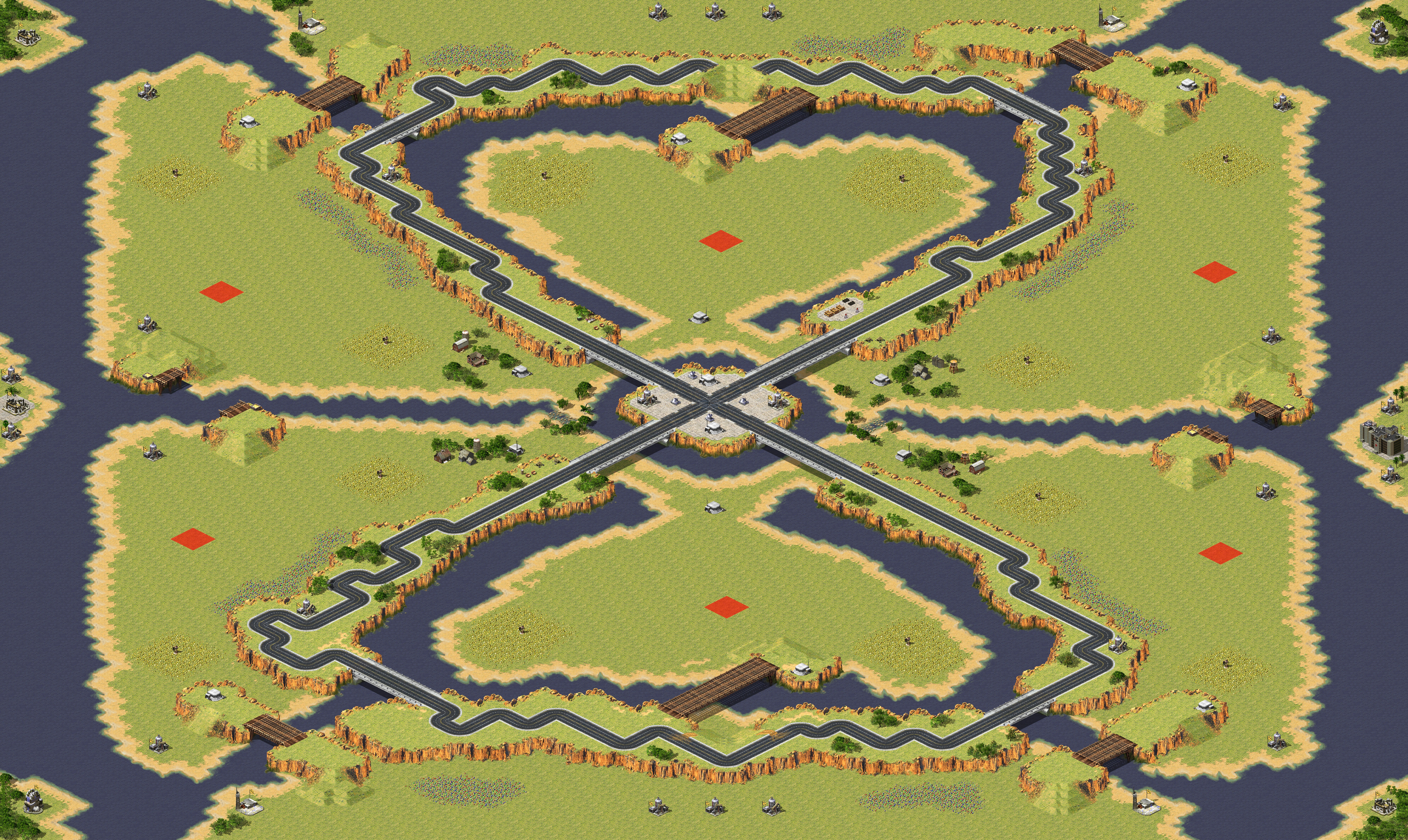 Rendered map: Not So Fast