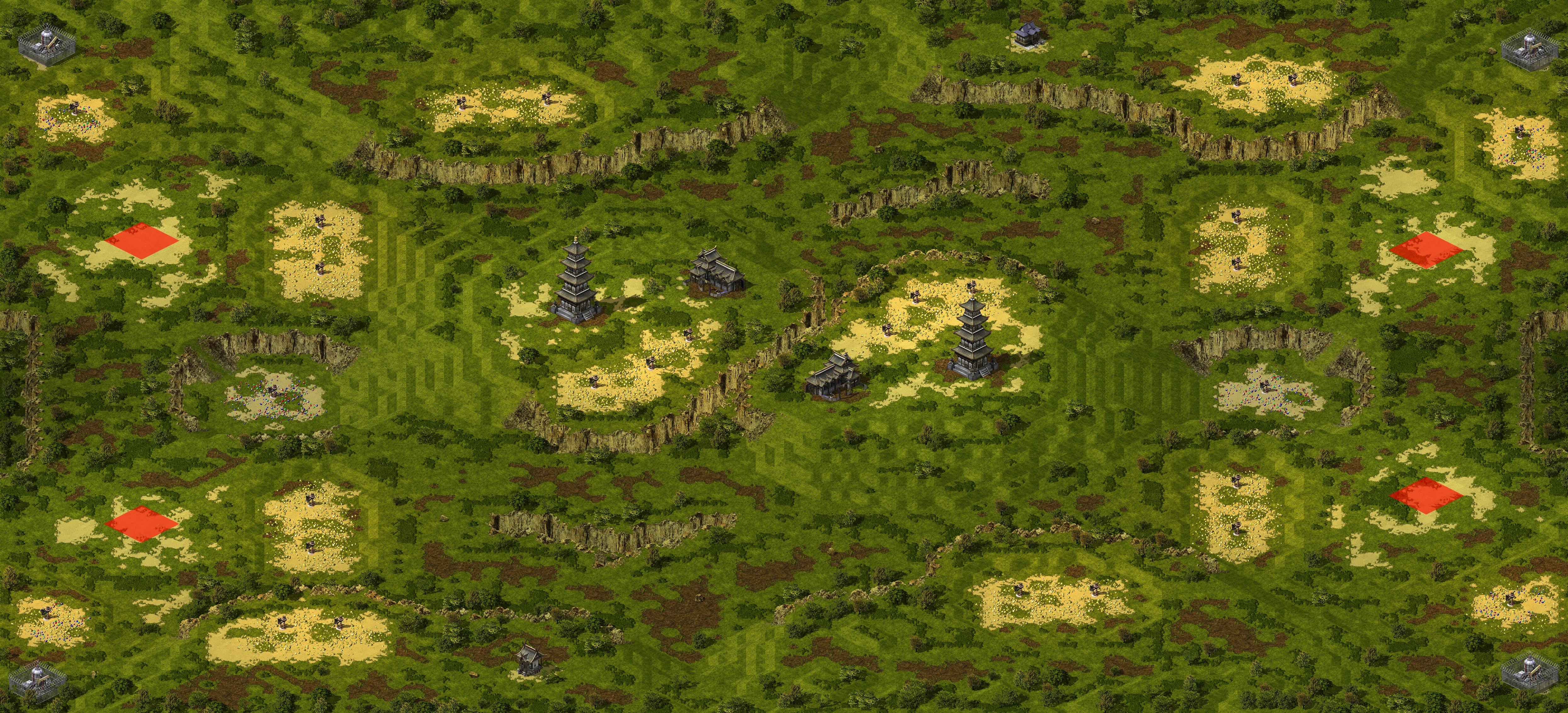 Rendered map: Yin and Yang