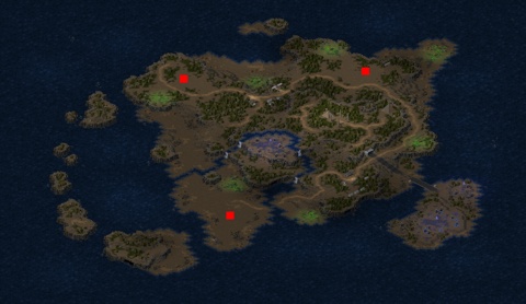 Rendered preview of treasure island