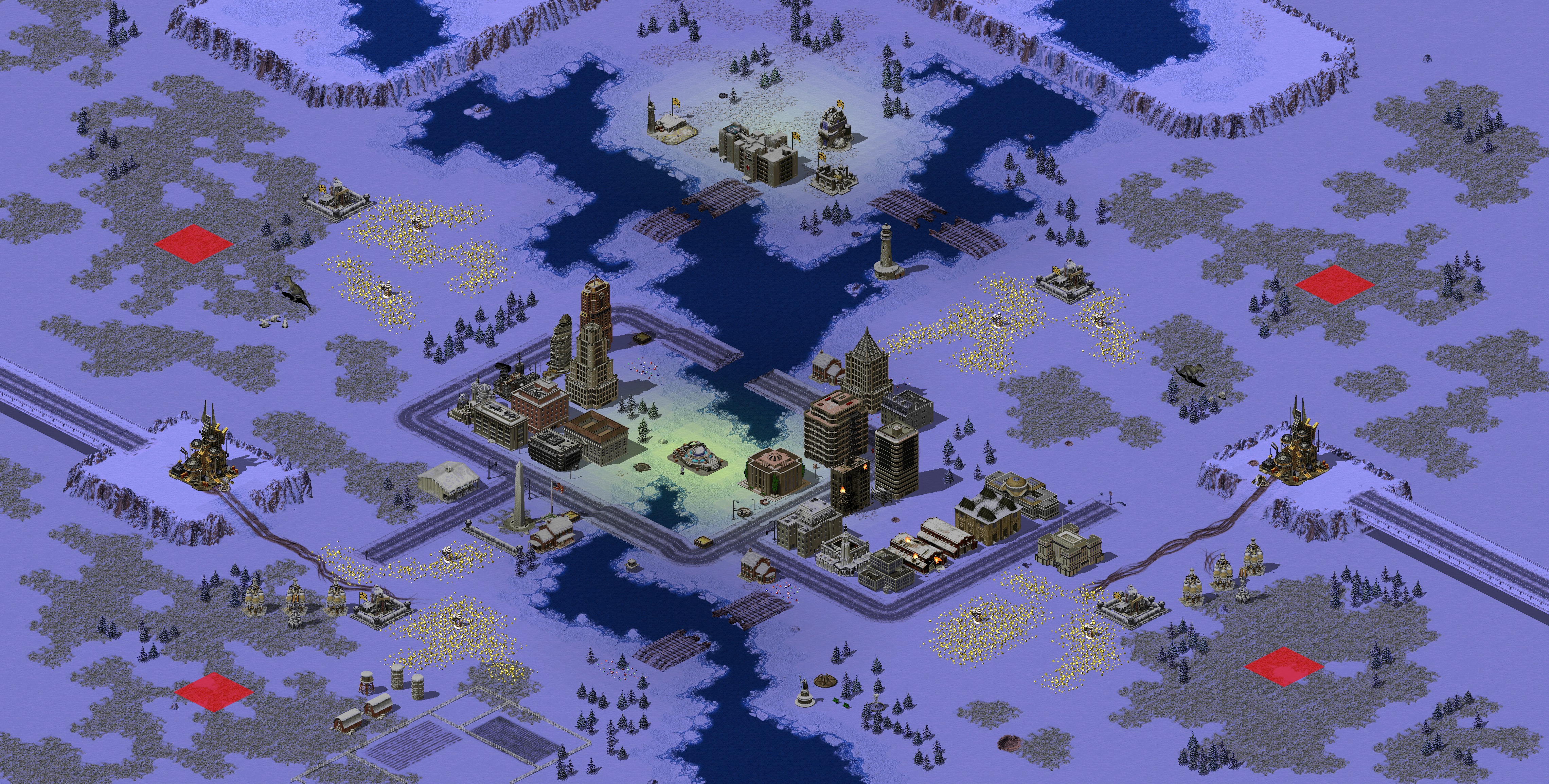 Rendered map: Time to the Freeze (2 vs 2) IC
