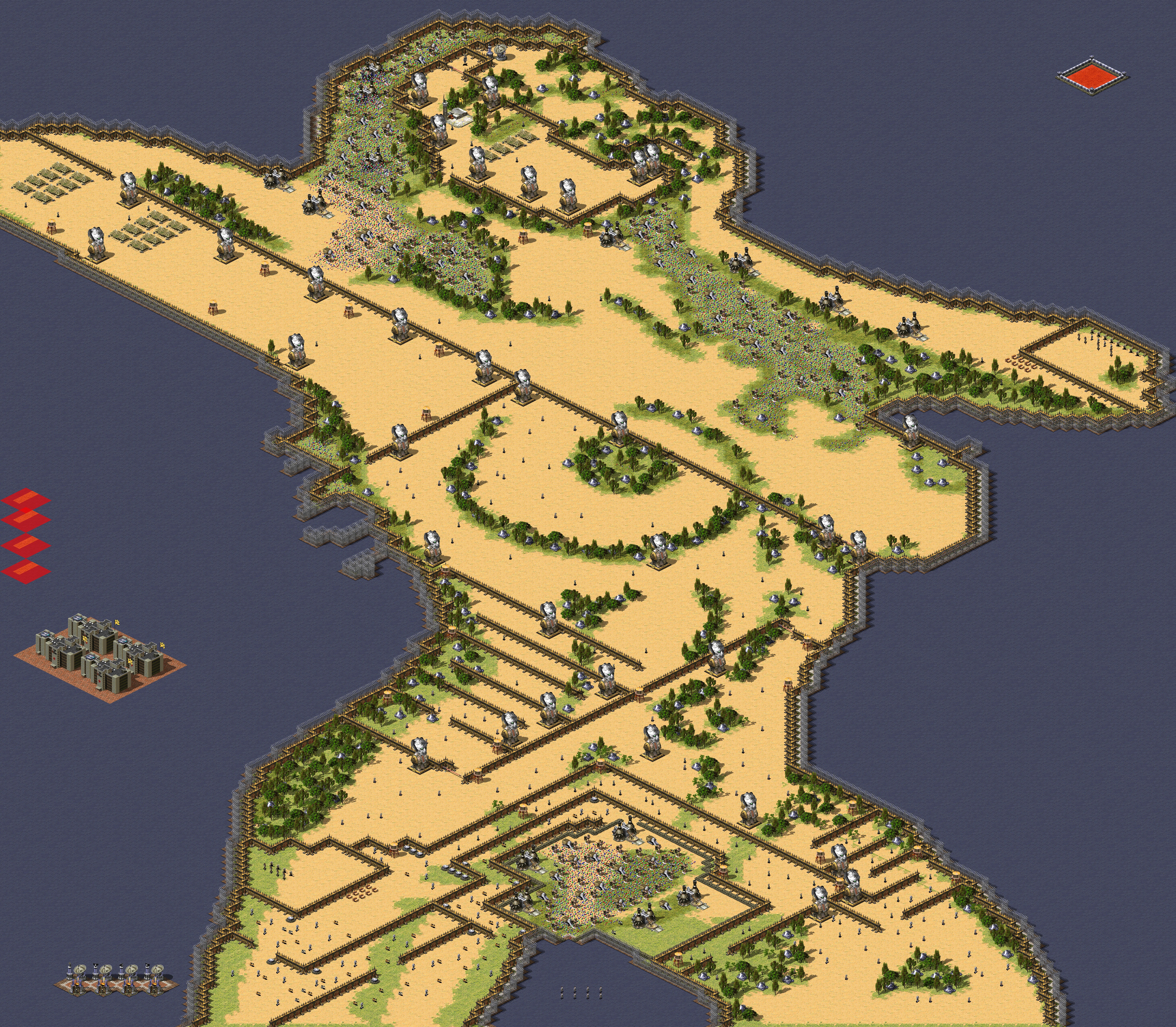 Rendered map: Mission - Tanya's Island [Map4you]