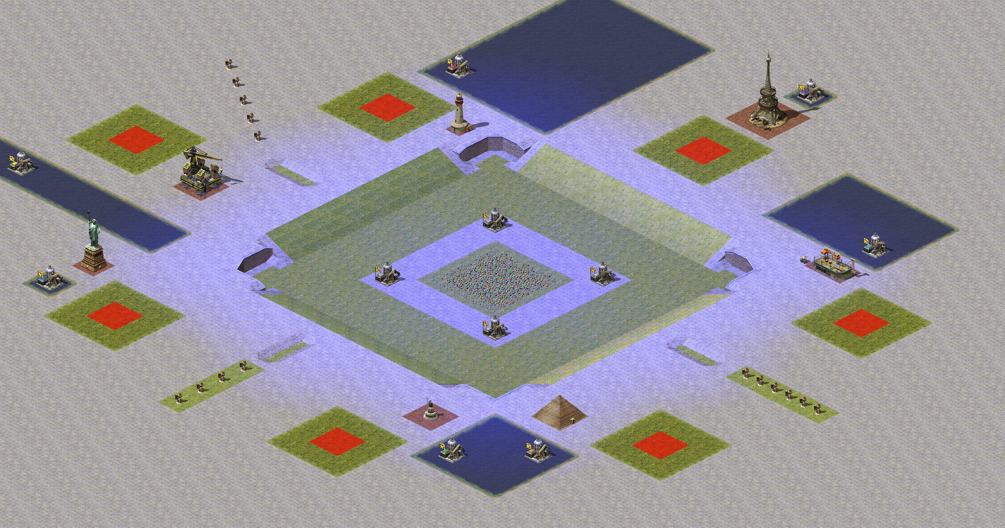 Rendered map: Unfair Patch - Doomsday War